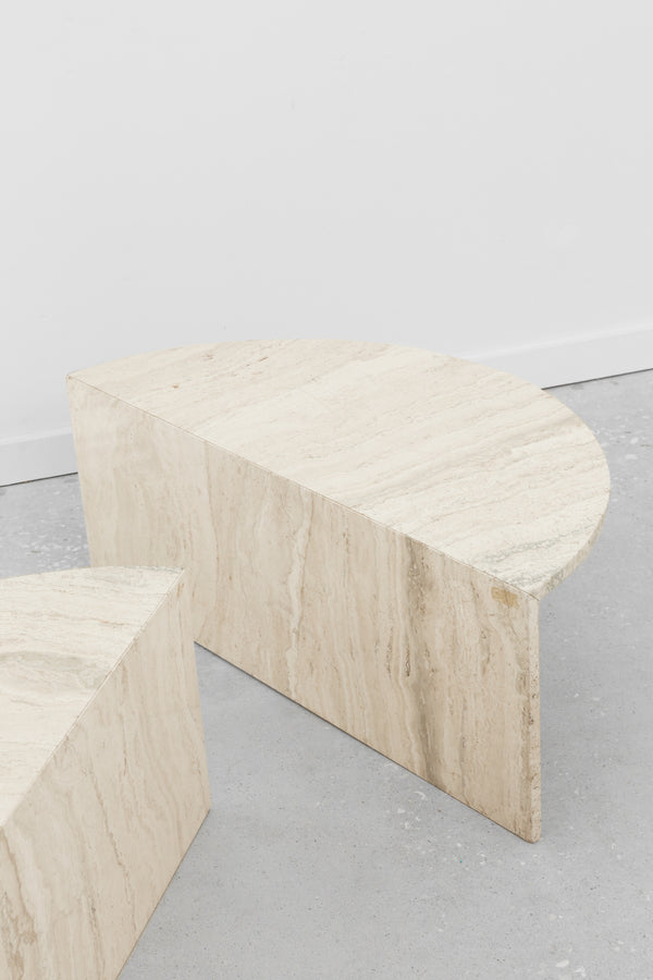 Travertine Modular Coffee Table