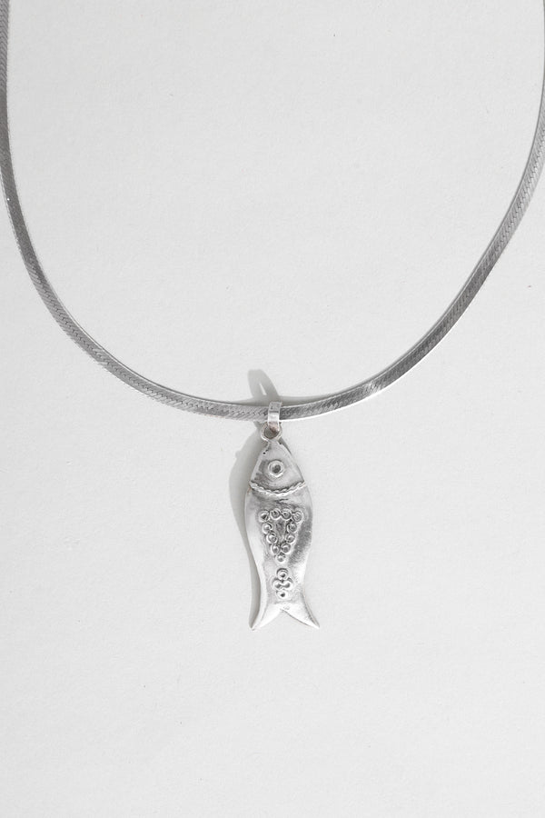 Fish Herringbone Necklace