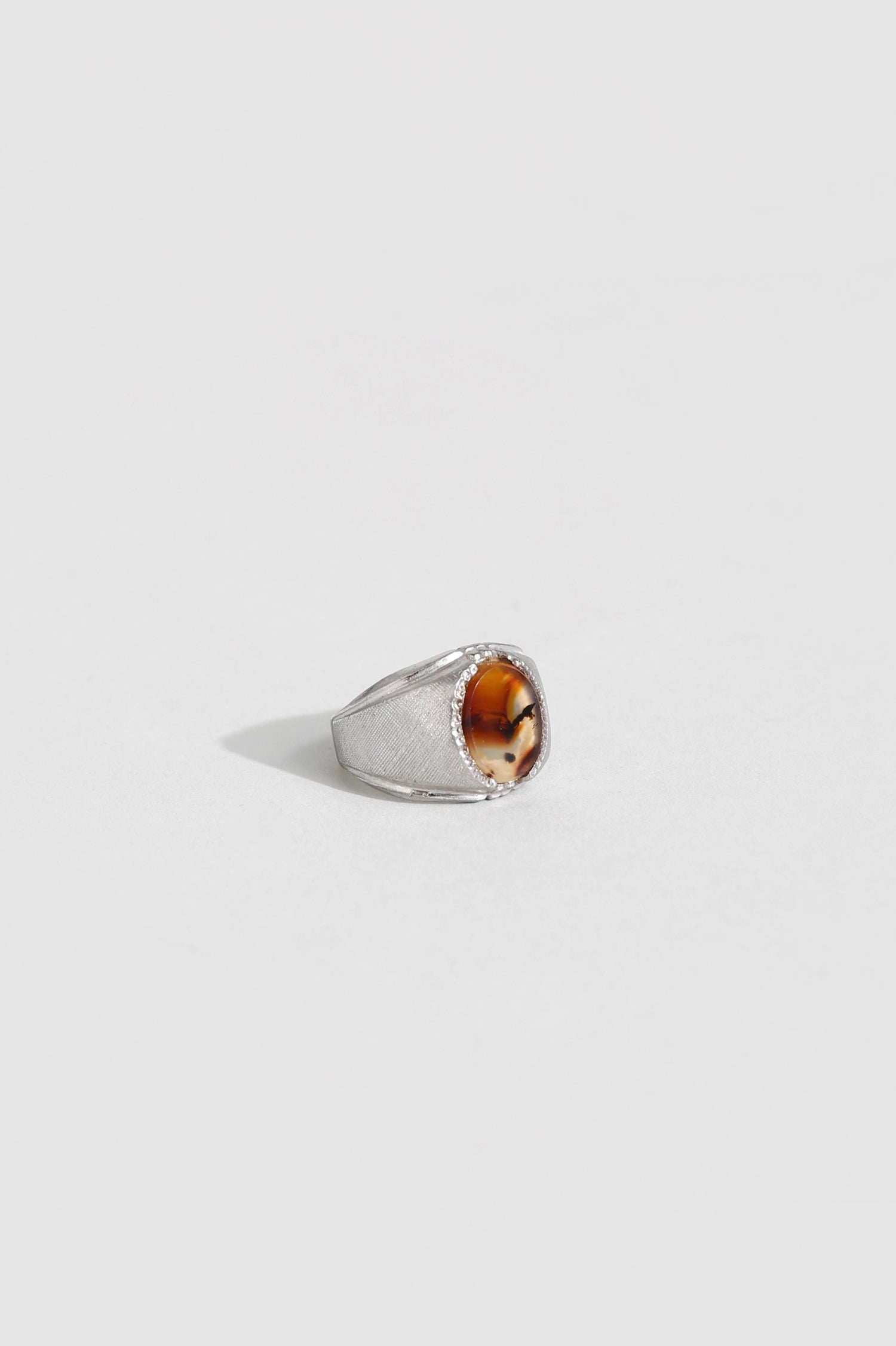 Agate Signet Ring