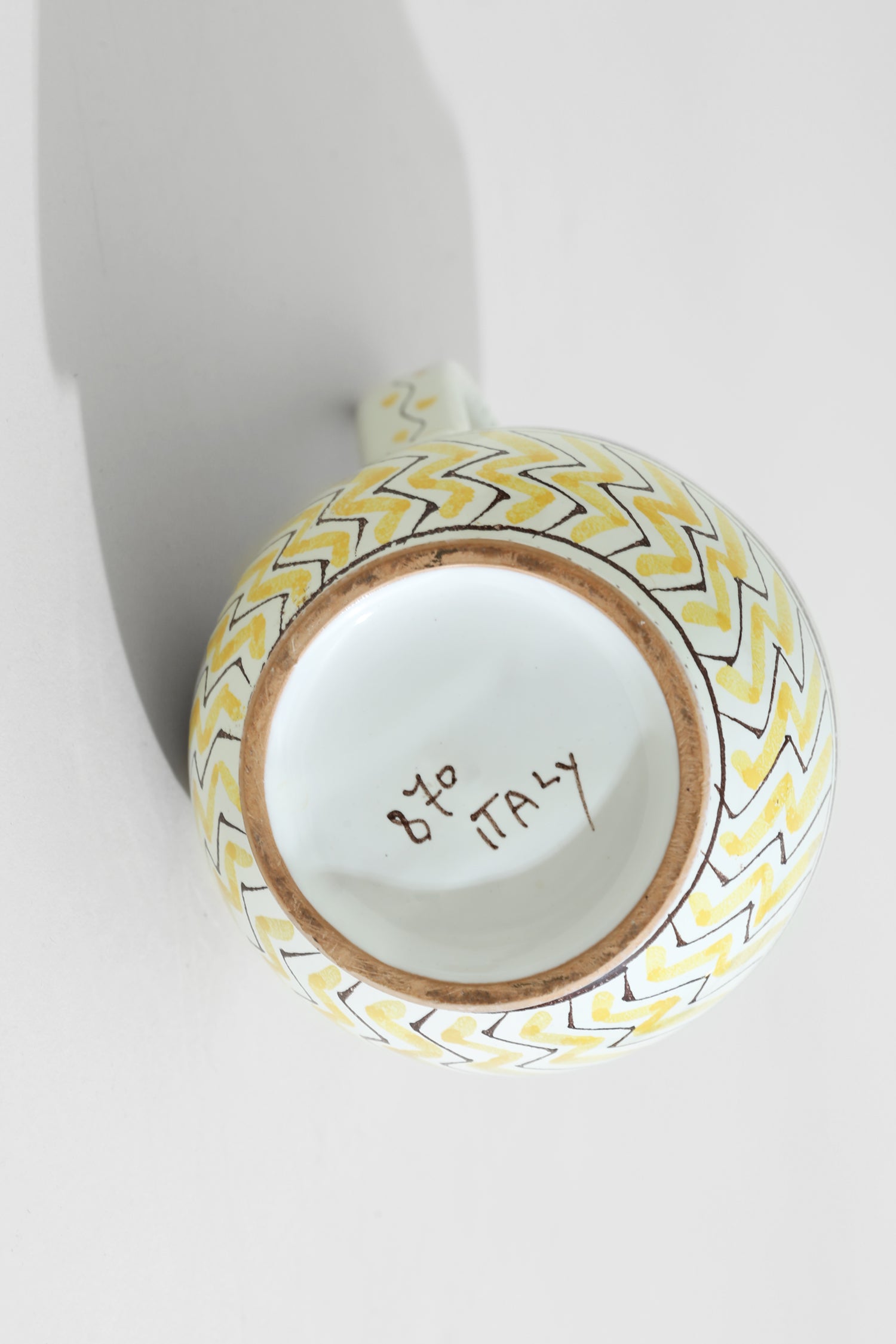 Italian Fish Motif Pitcher