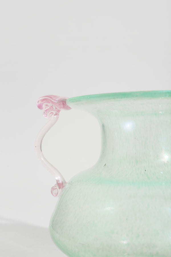 Italian Glass Amphora