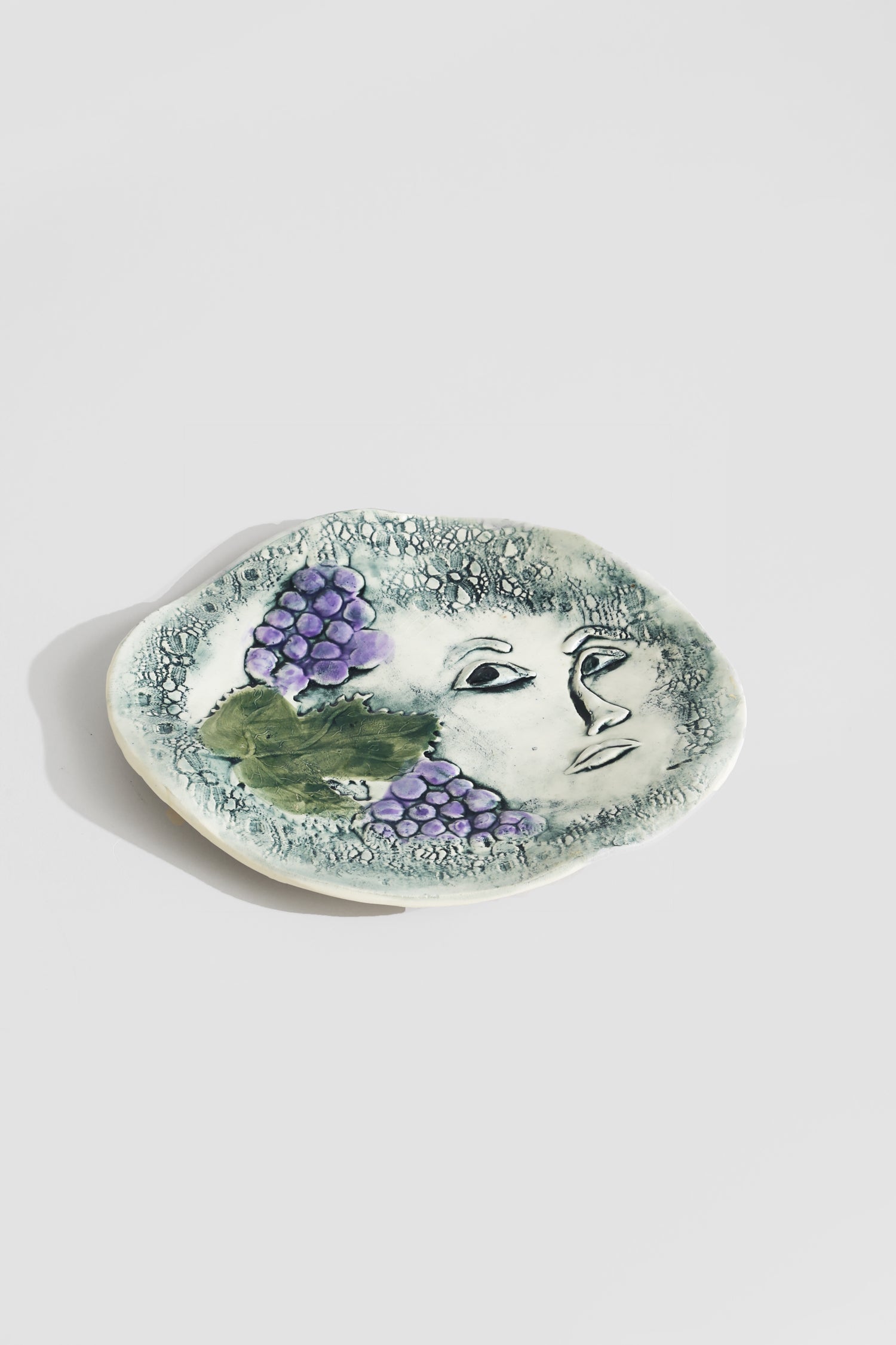 Hand-painted Ceramic Plate