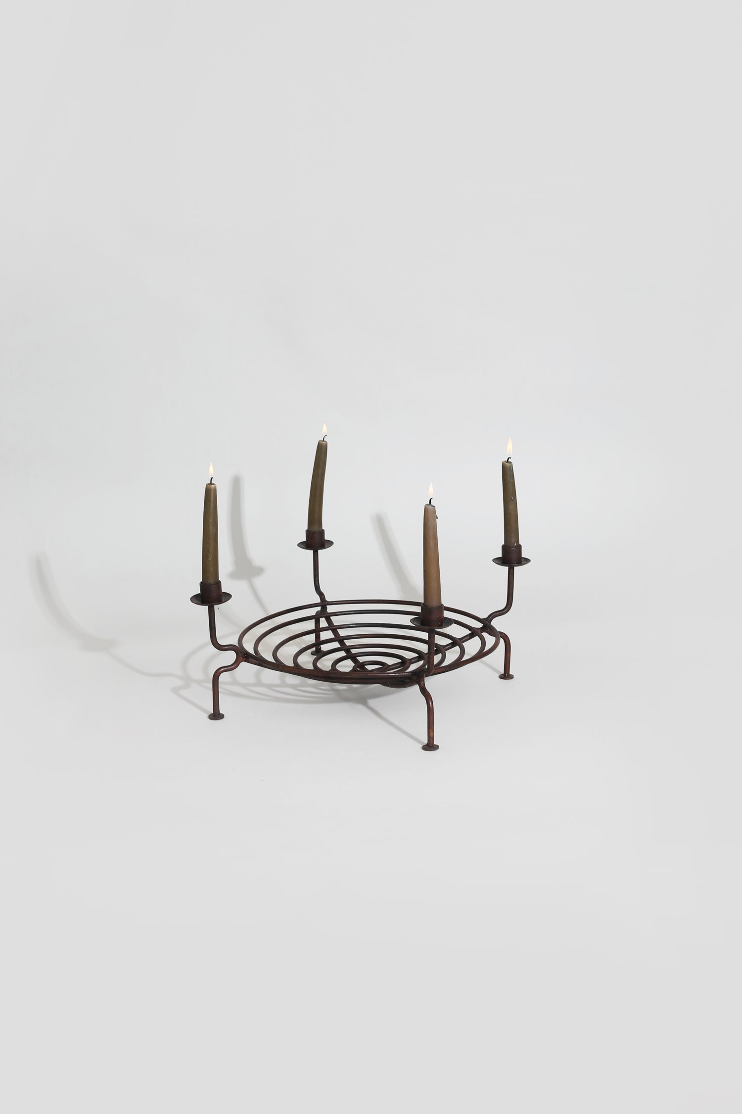 Sculptural Bowl Candelabra