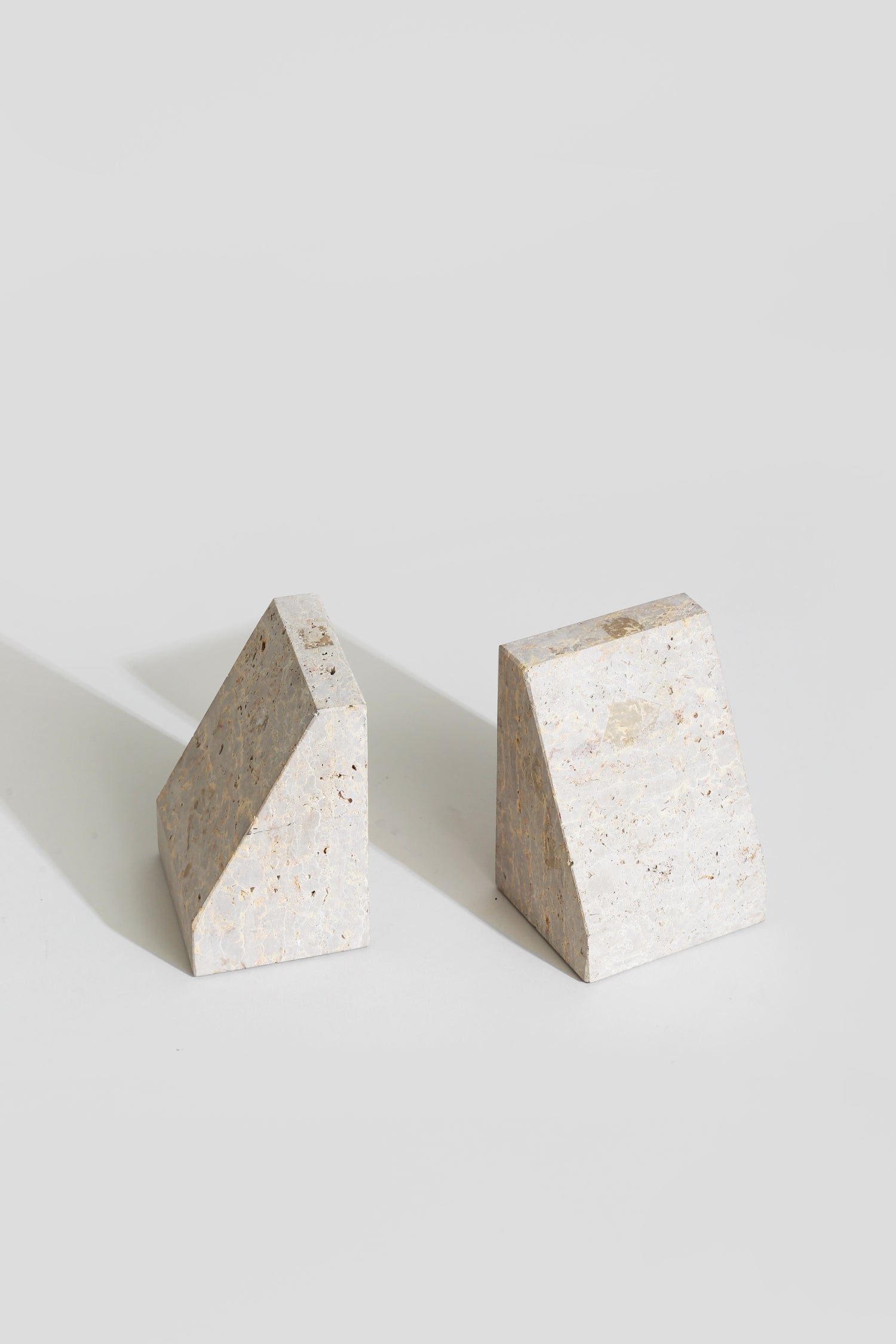 Limestone Bookend Set