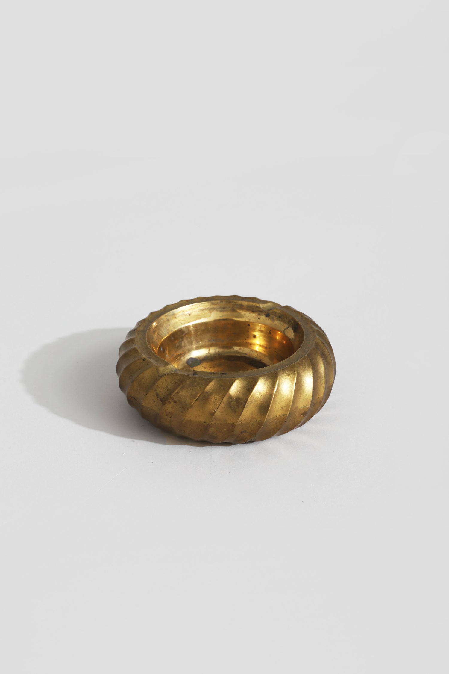 Brass Braided Catchall