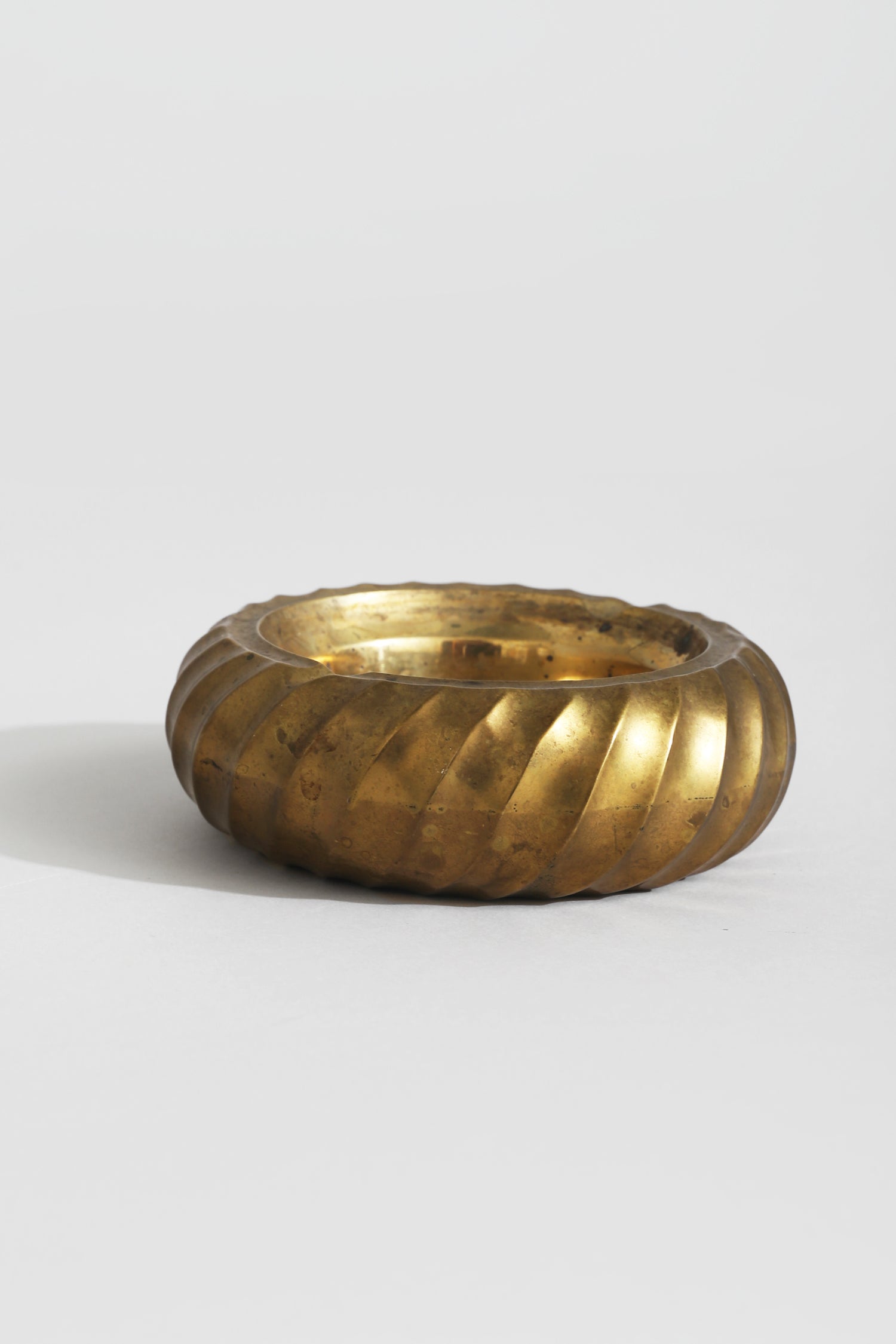 Brass Braided Catchall