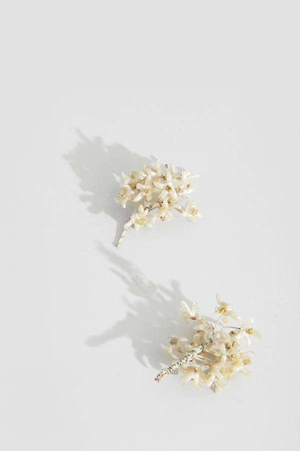 1940s Veil Flower Adornment Set