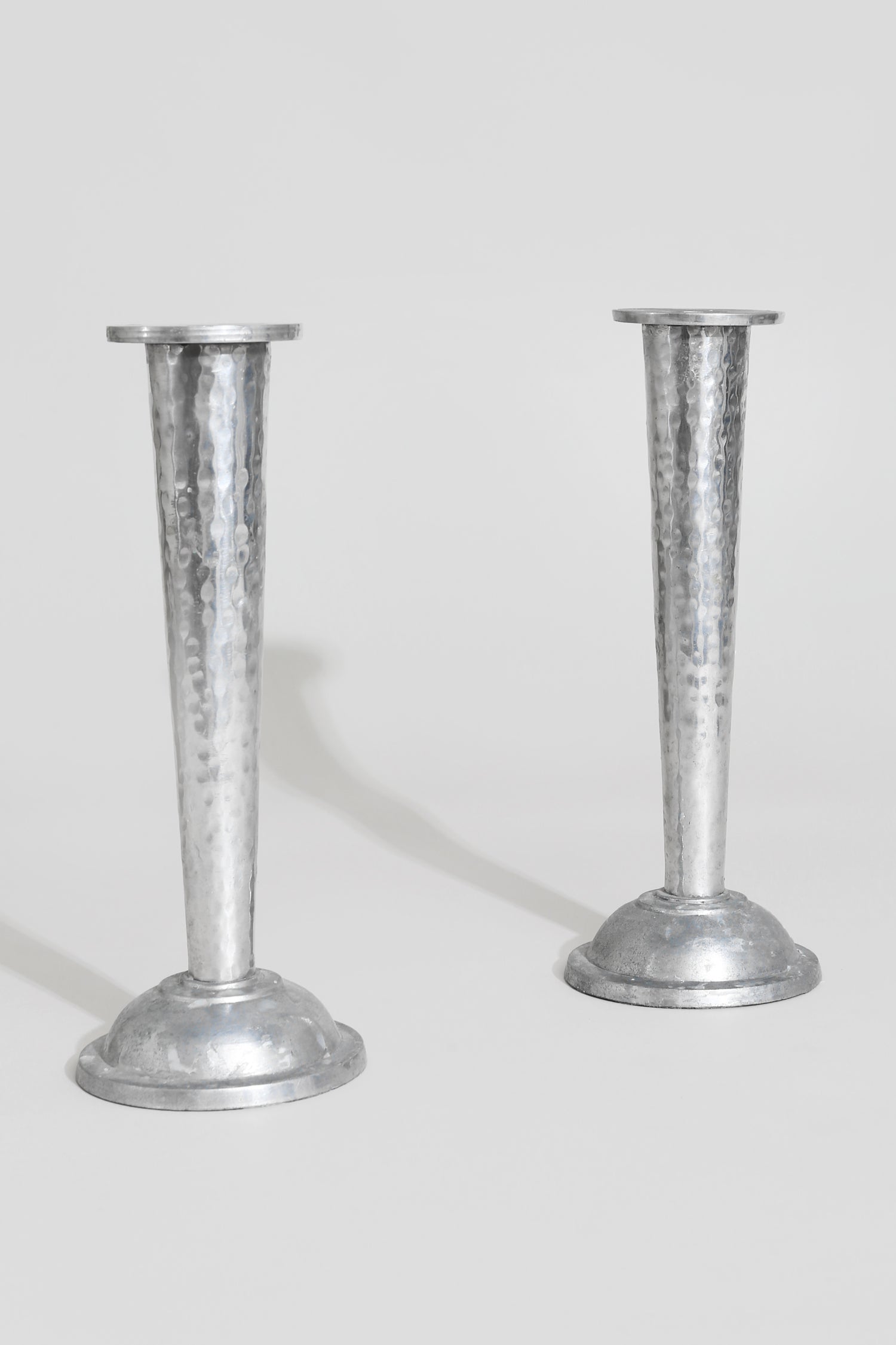 Hammered Candleholder Set