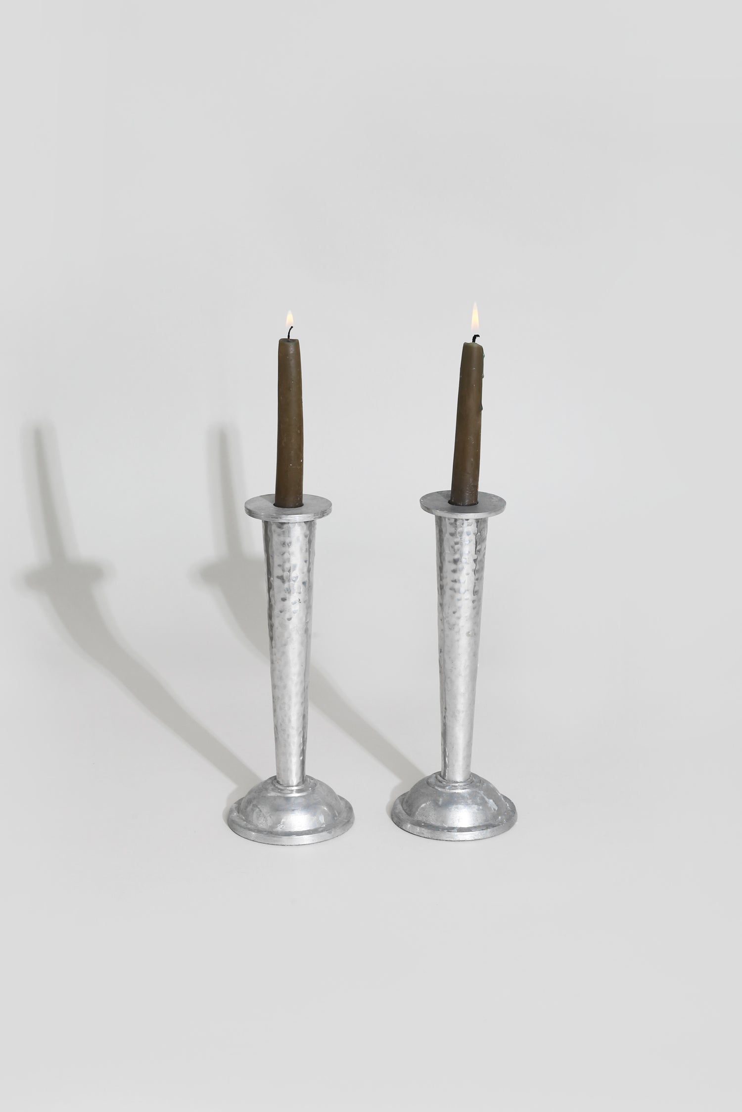 Hammered Candleholder Set