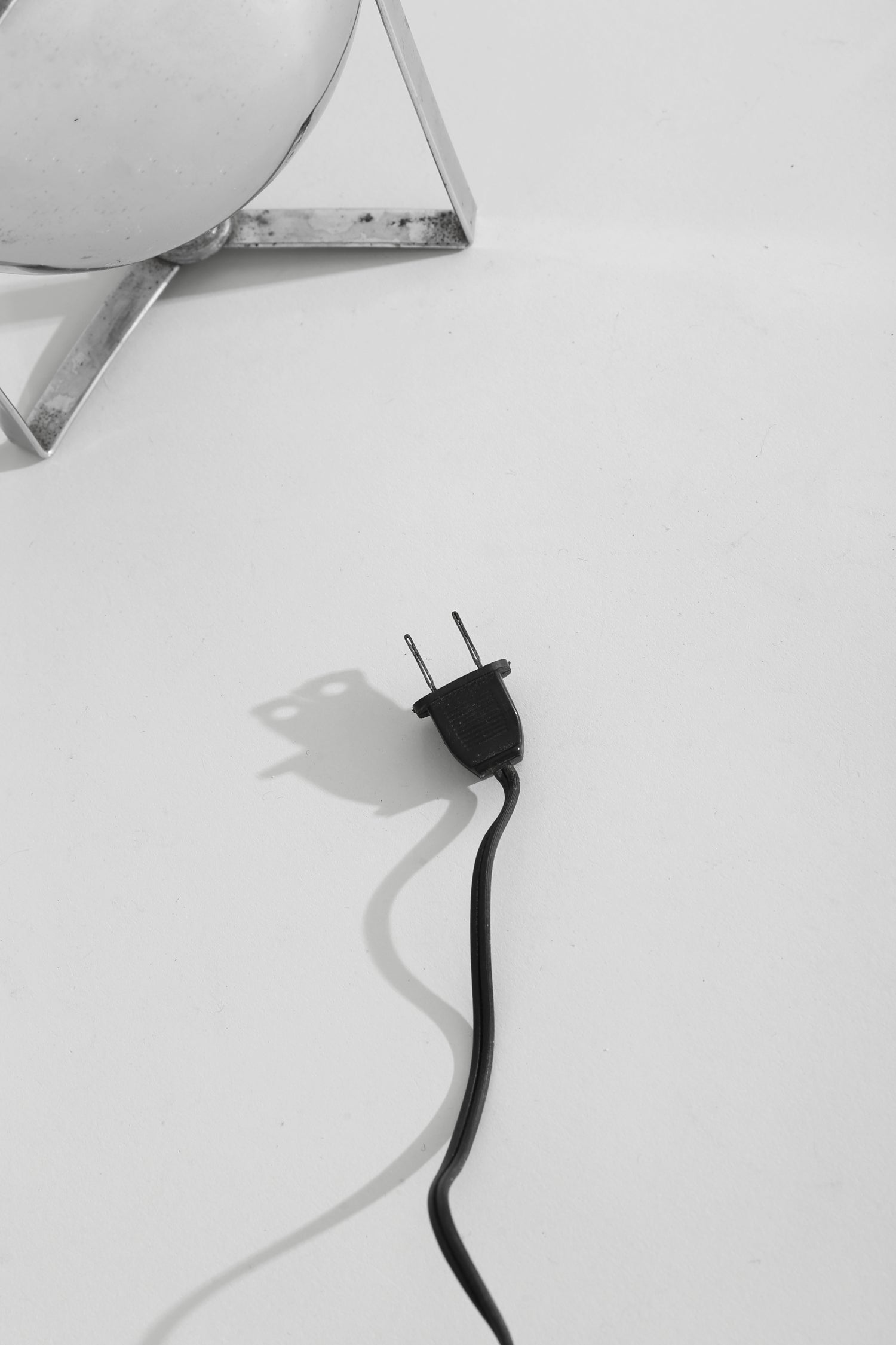 Chrome Orb Table Lamp