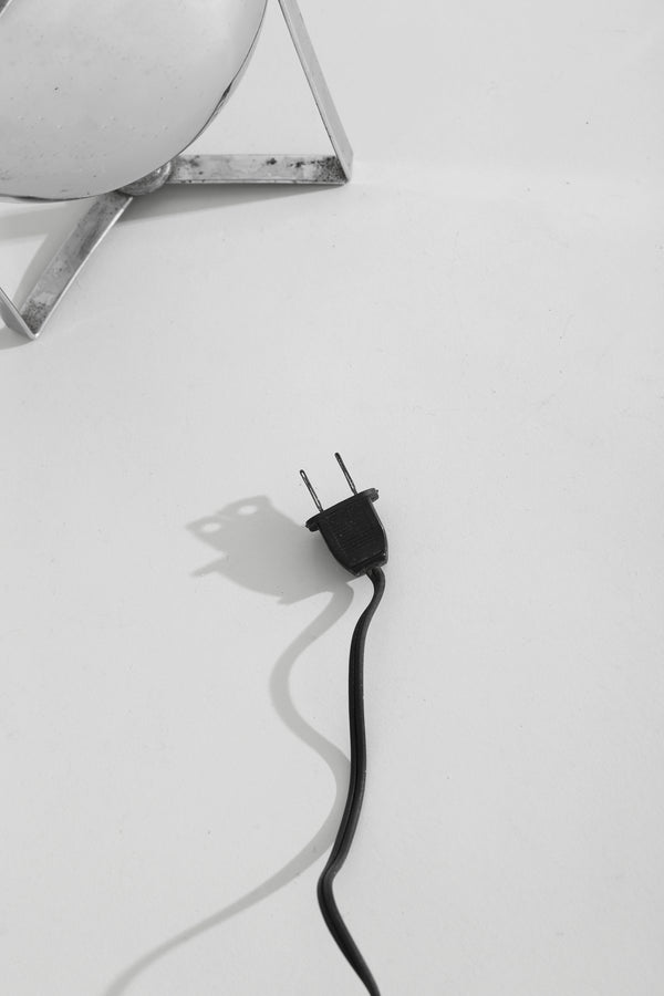 Chrome Orb Table Lamp