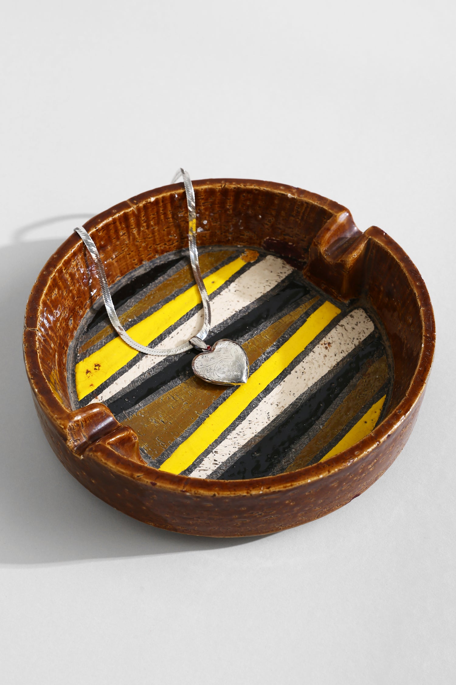 Graphic Italian Ashtray