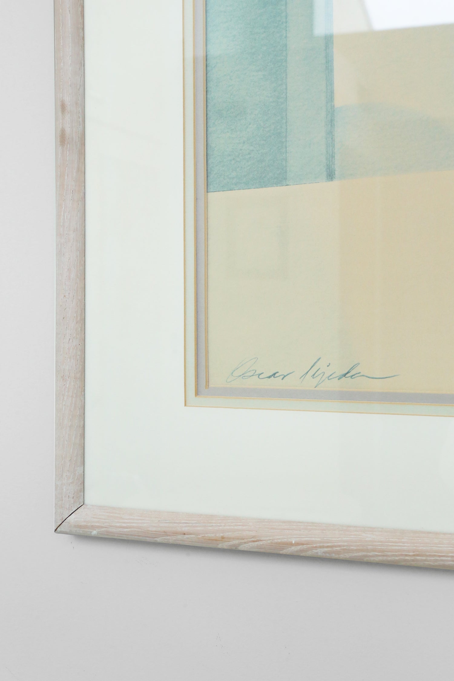 Architectural Study in Blue & Sand