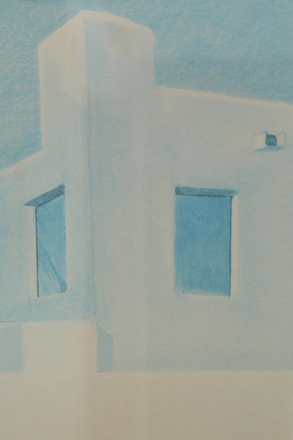 Architectural Study in Blue & Sand