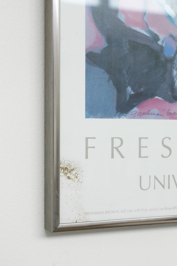 Still Life with Pear, Framed Exhibition Print