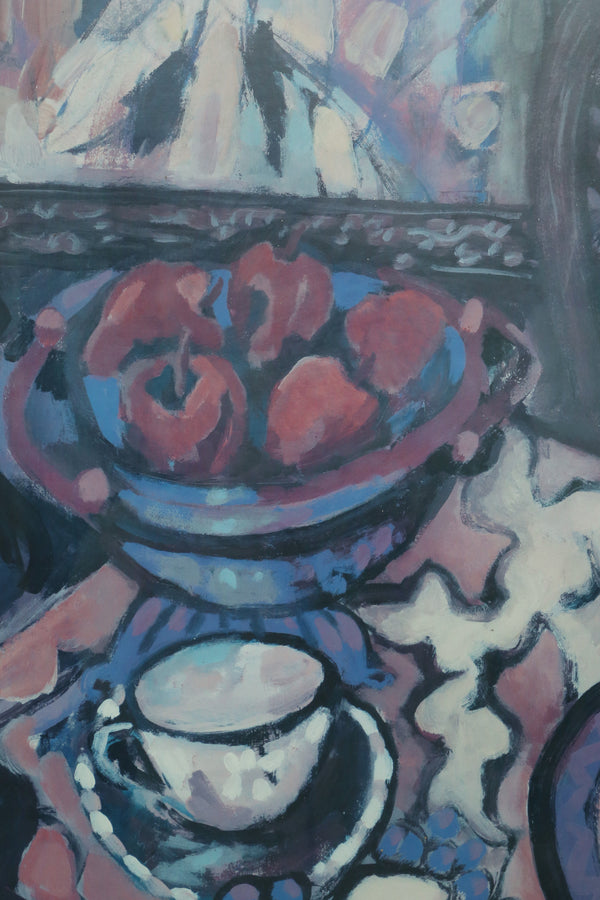 Still Life with Pear, Framed Exhibition Print