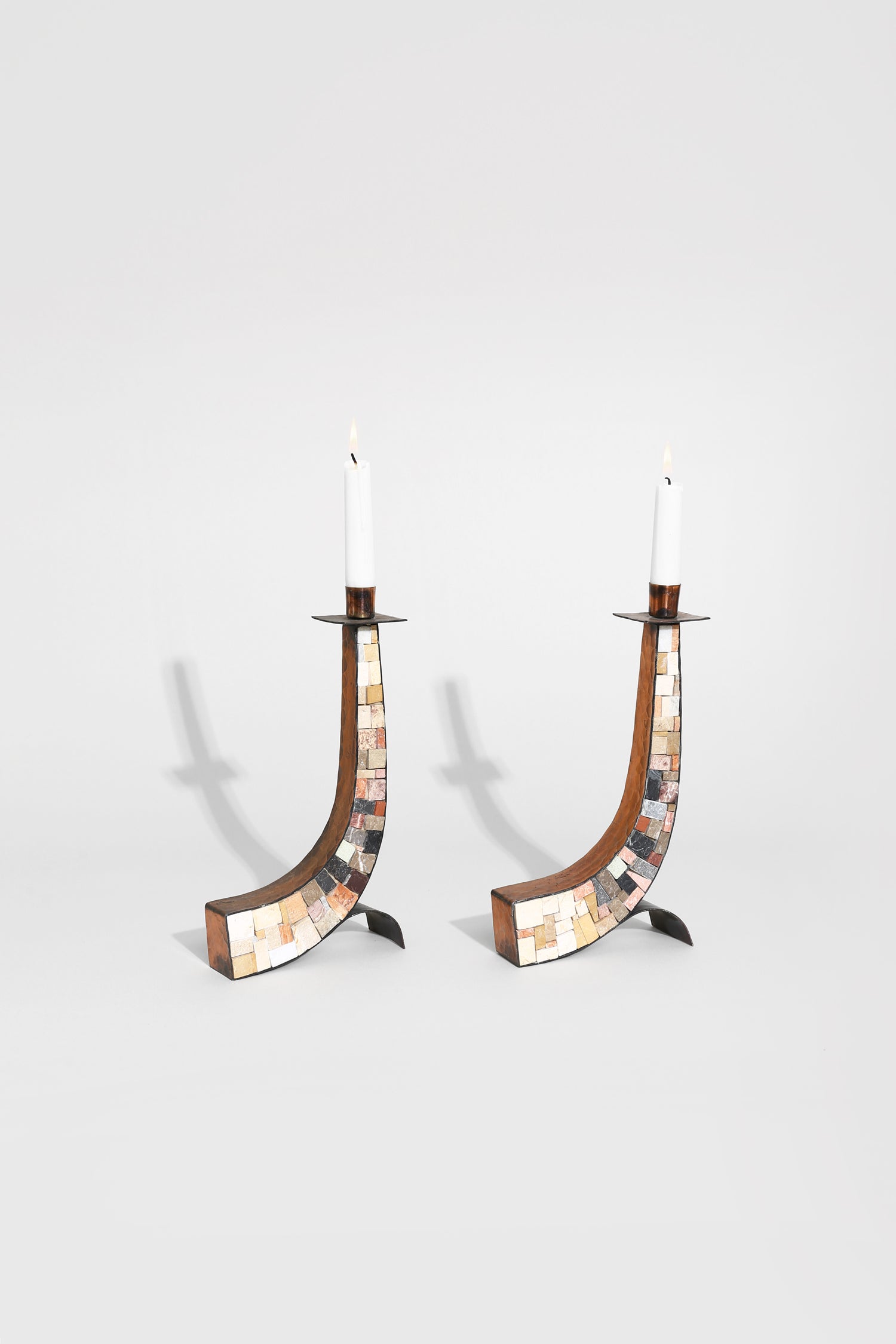 Mosaic Candleholder Set