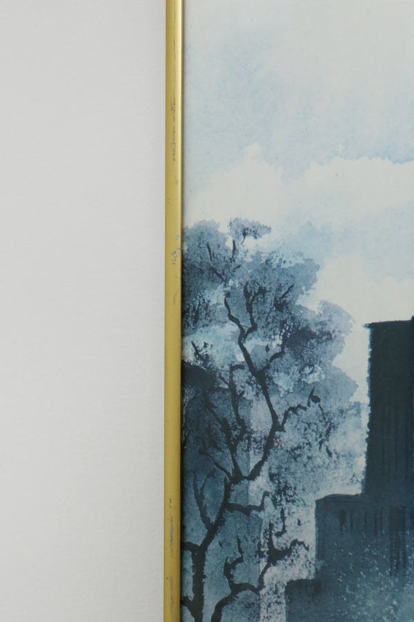 Spring In Central Park, Framed Exhibition Print