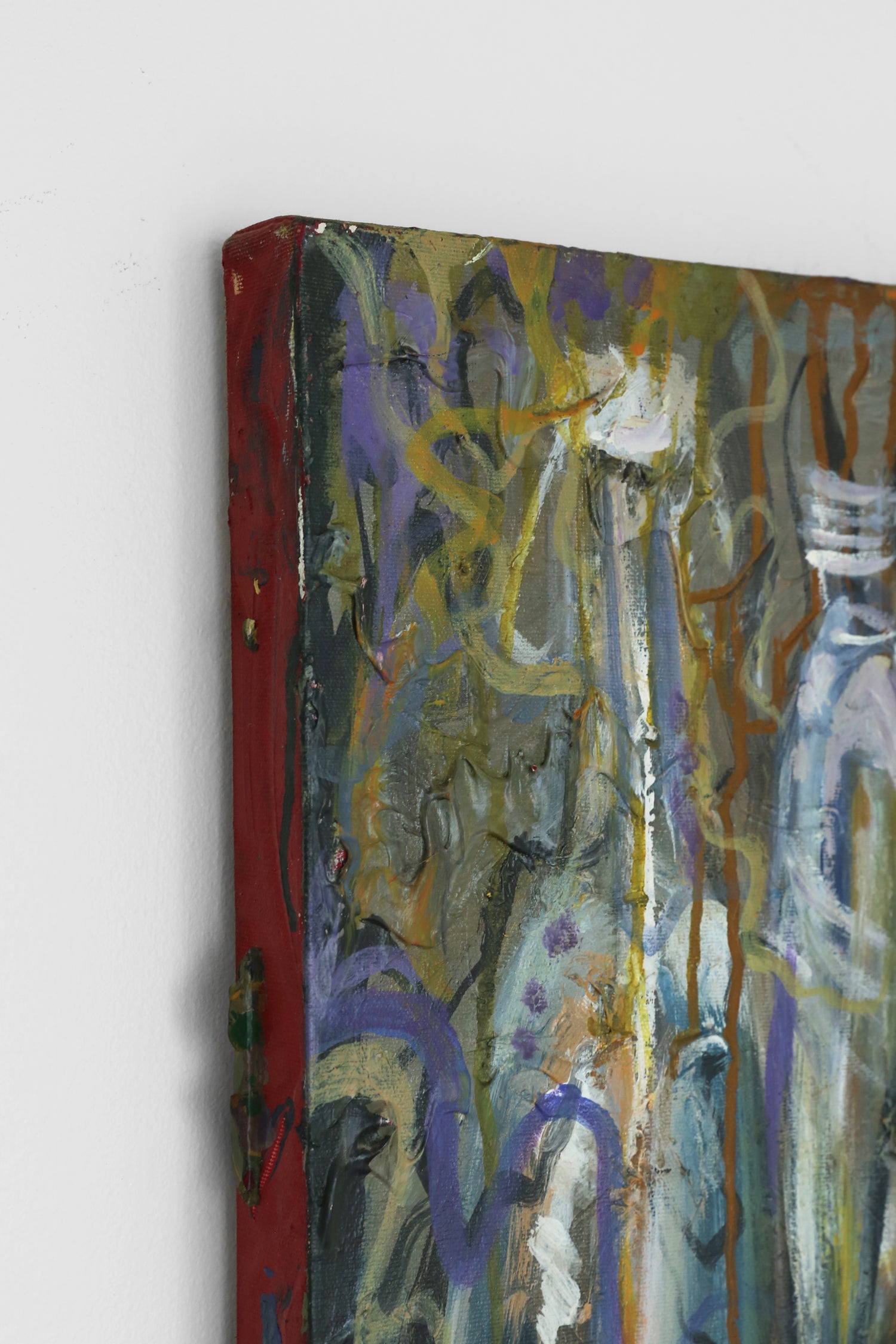 Abstract Bottle Painting