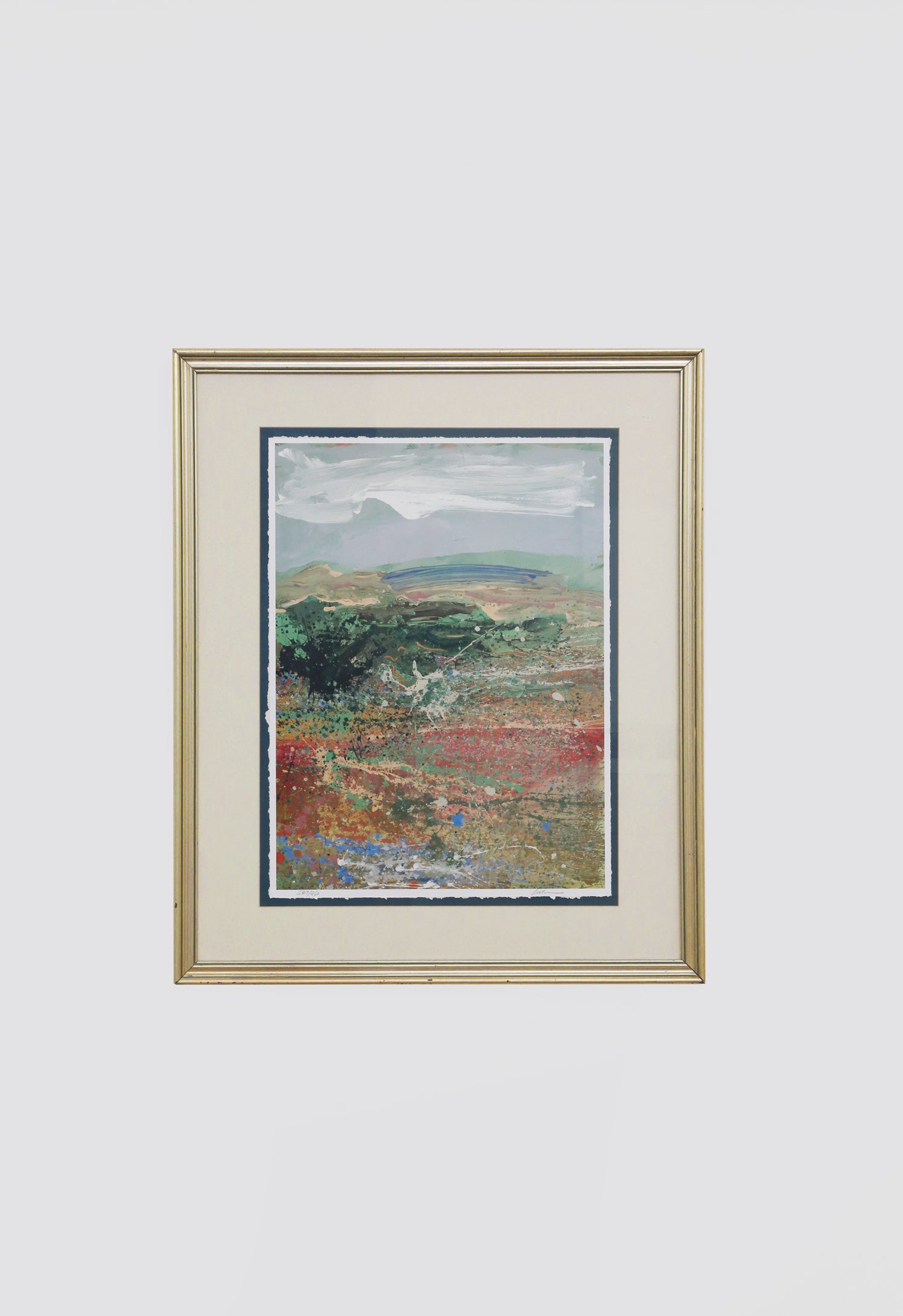 Framed Abstract Landscape