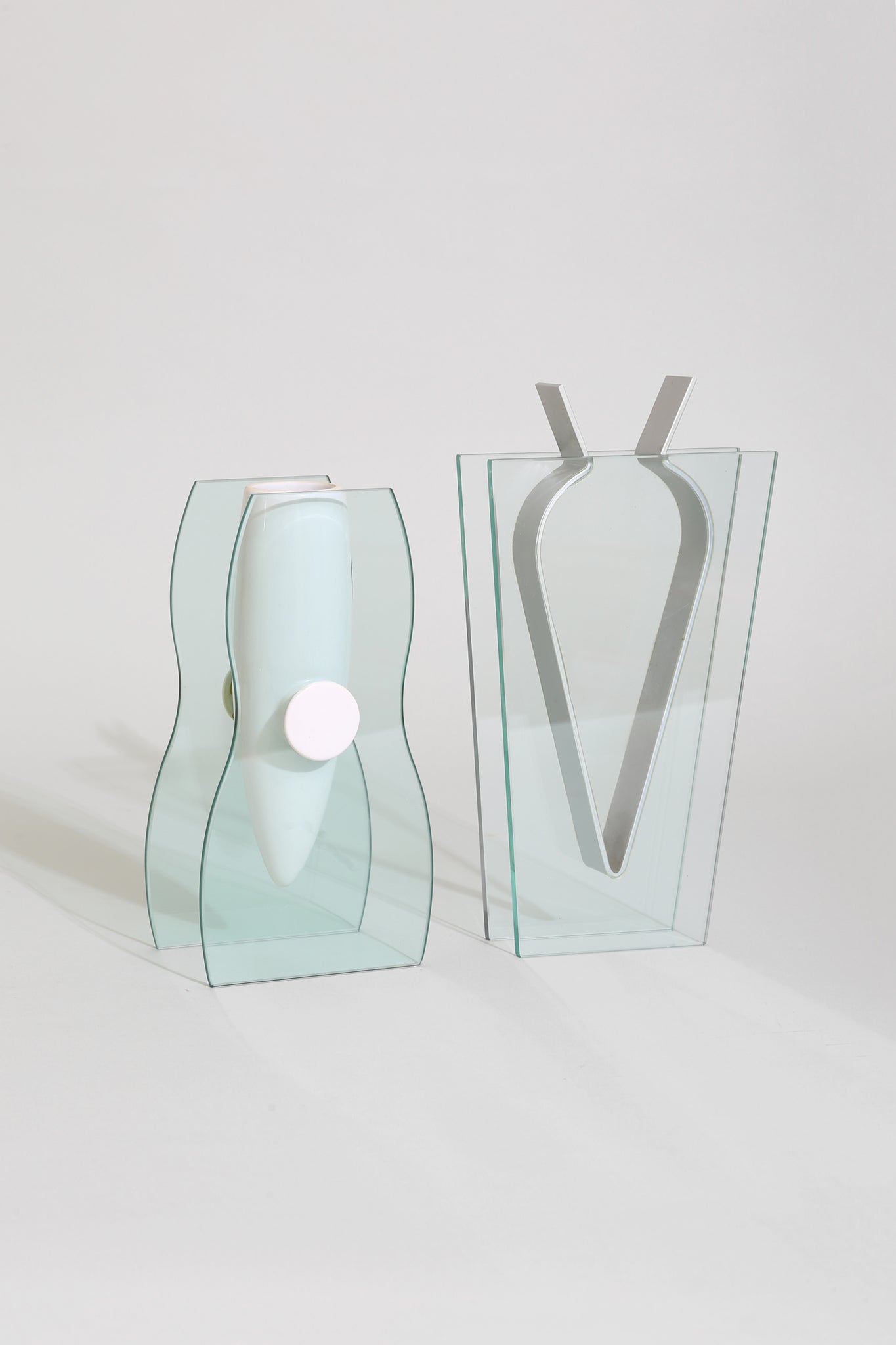 Transparent Sculptural Vase