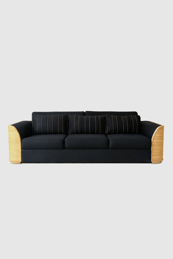 Pencil Reed Three Seat Sofa