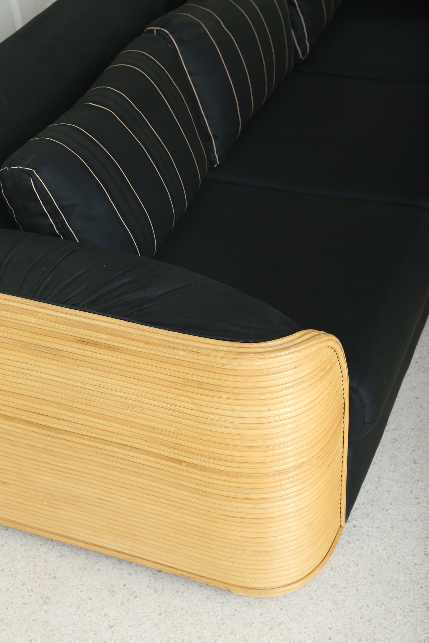 Pencil Reed Three Seat Sofa