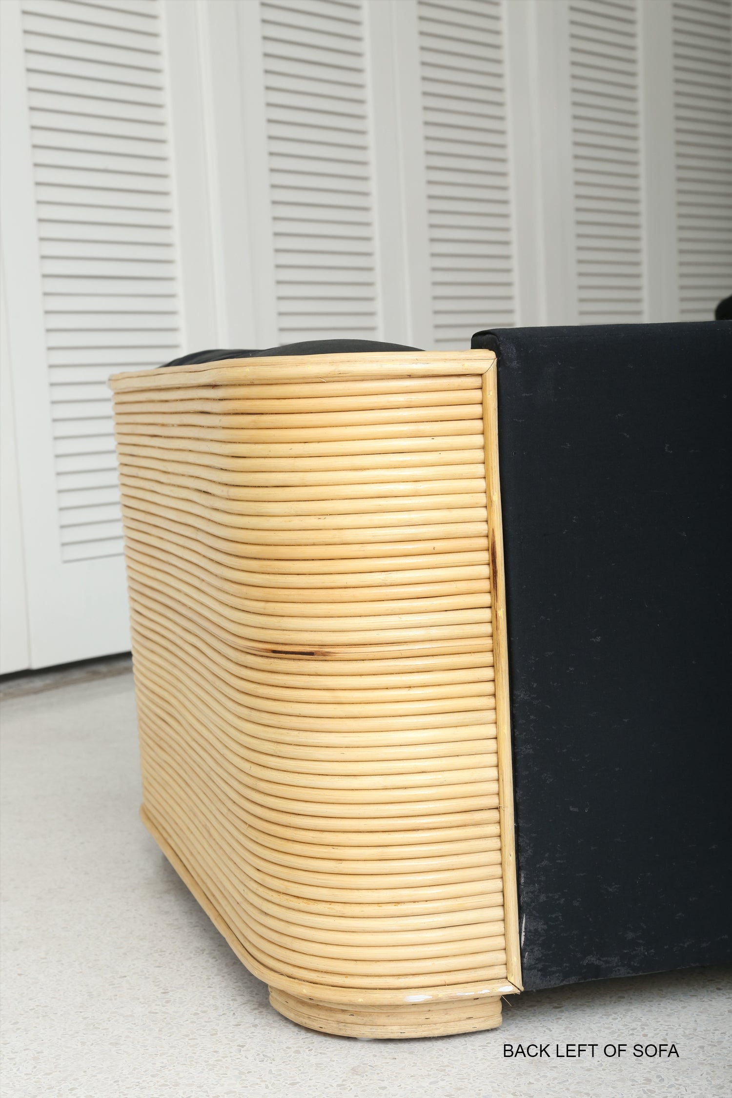 Pencil Reed Three Seat Sofa