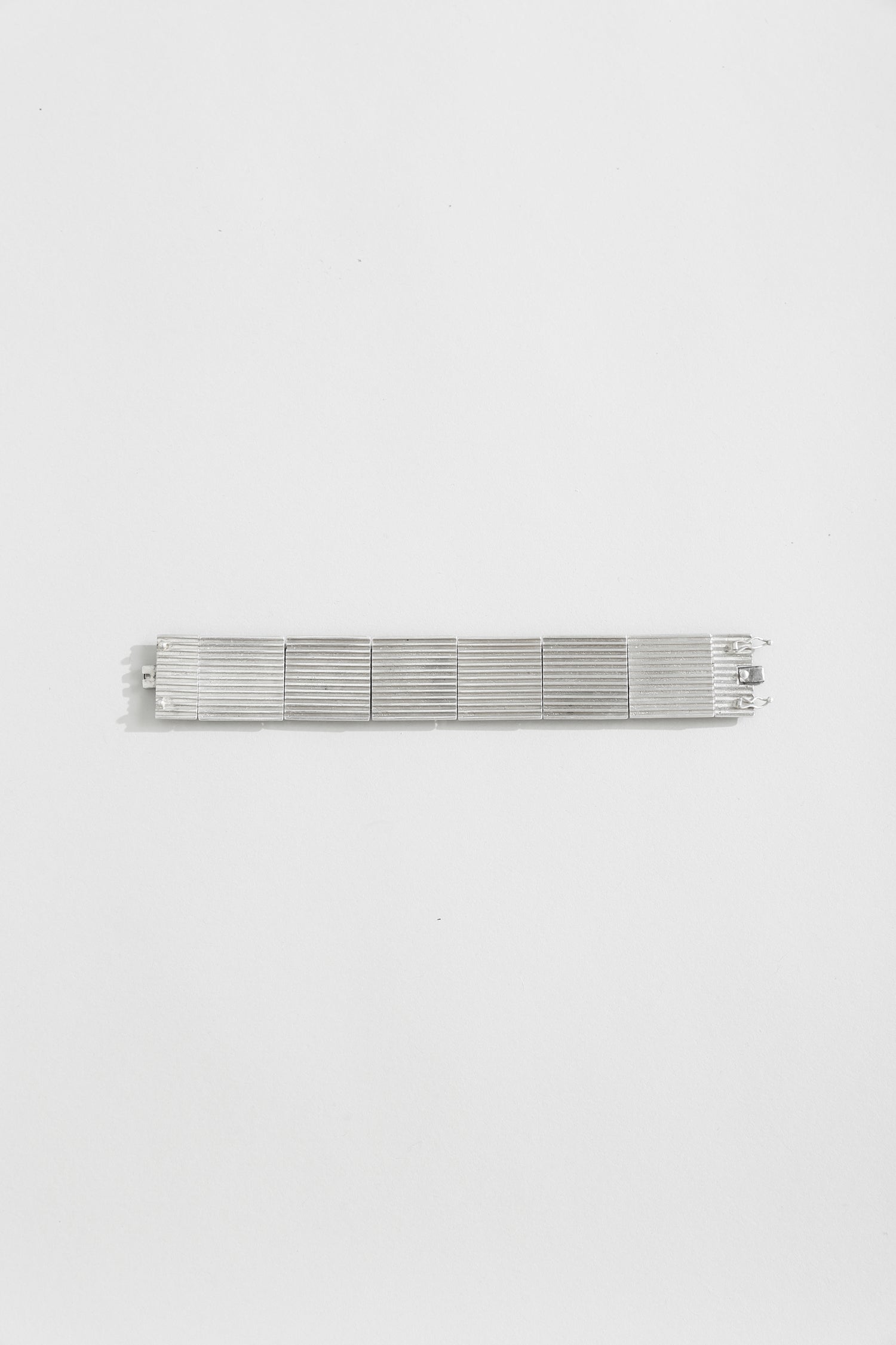 Modernist Silver Bracelet