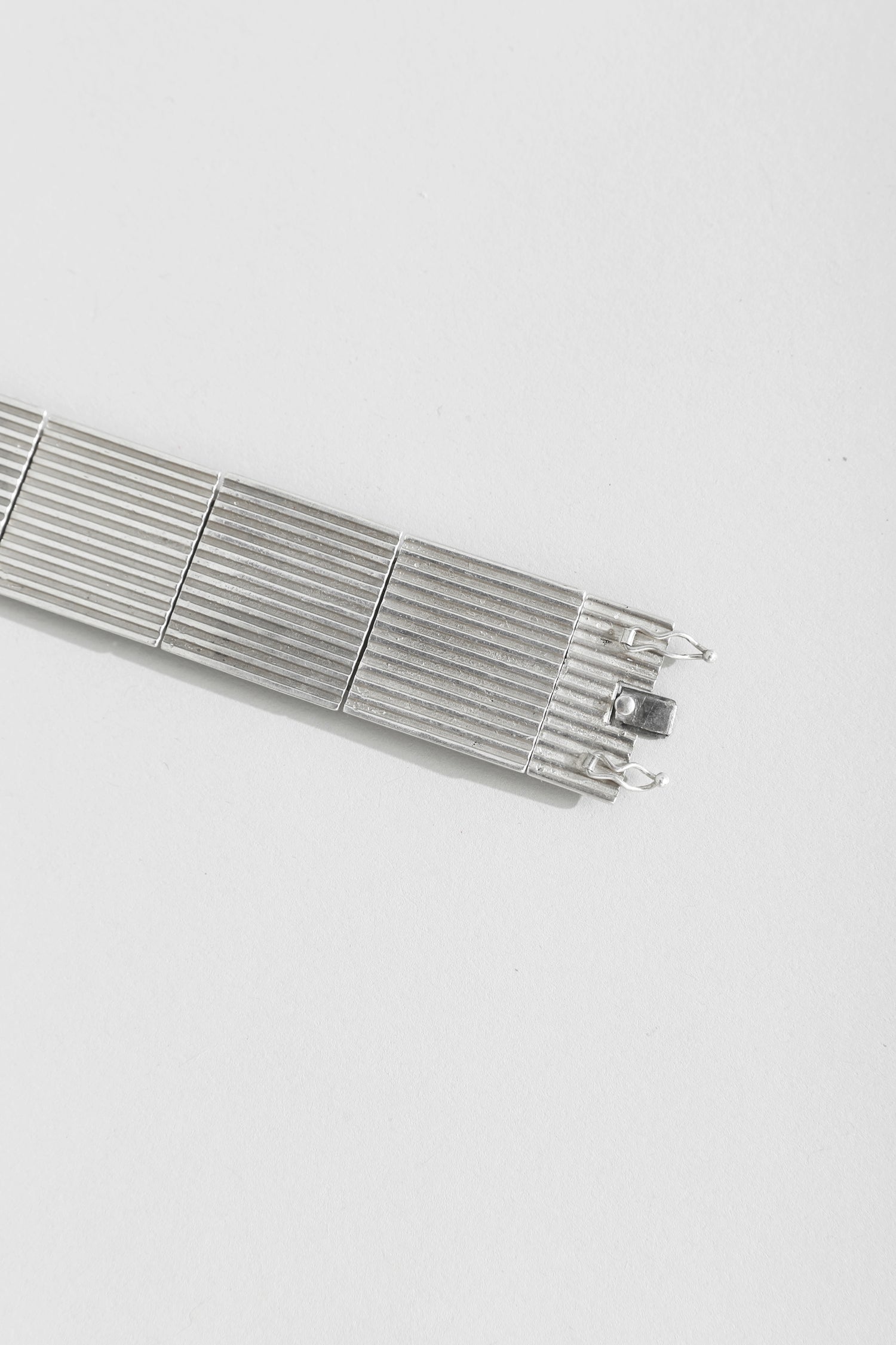 Modernist Silver Bracelet