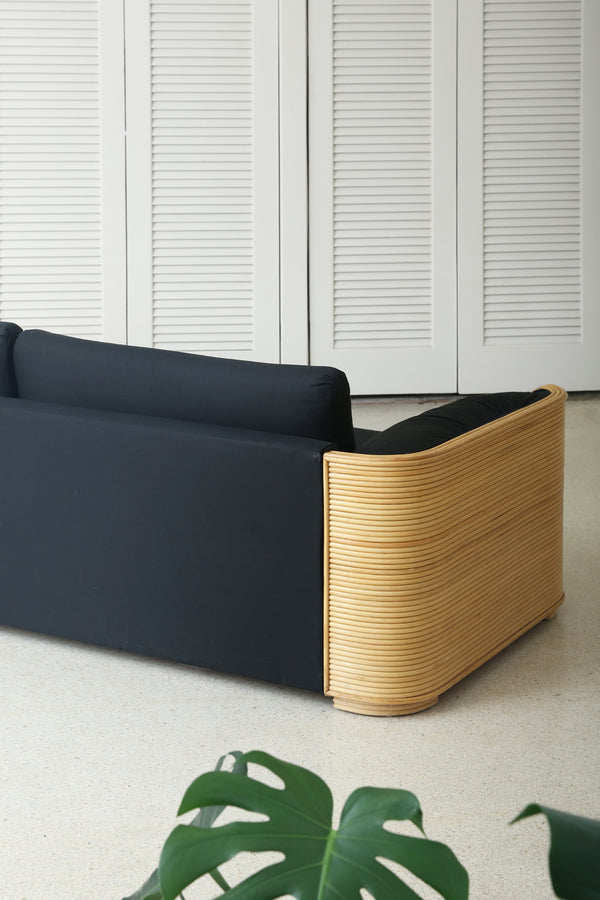 Pencil Reed Three Seat Sofa