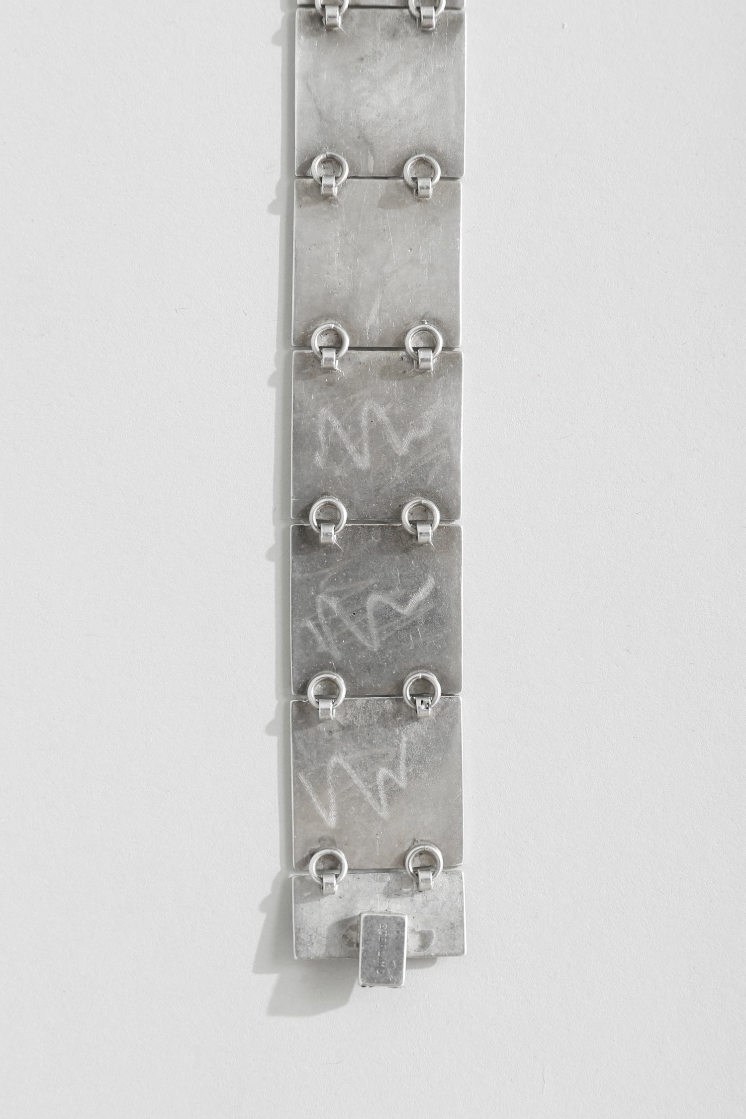 Modernist Silver Bracelet