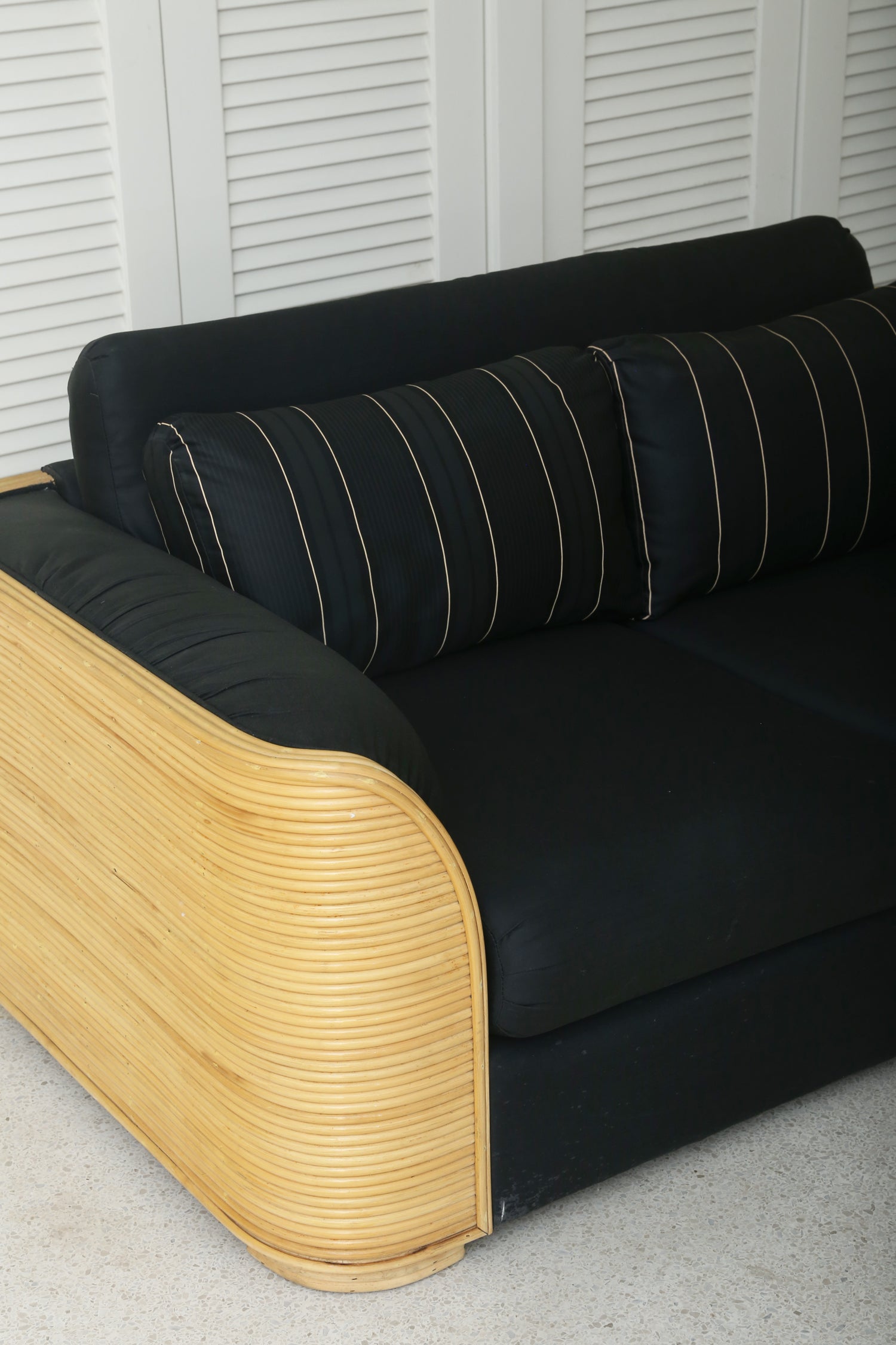 Pencil Reed Loveseat Sofa