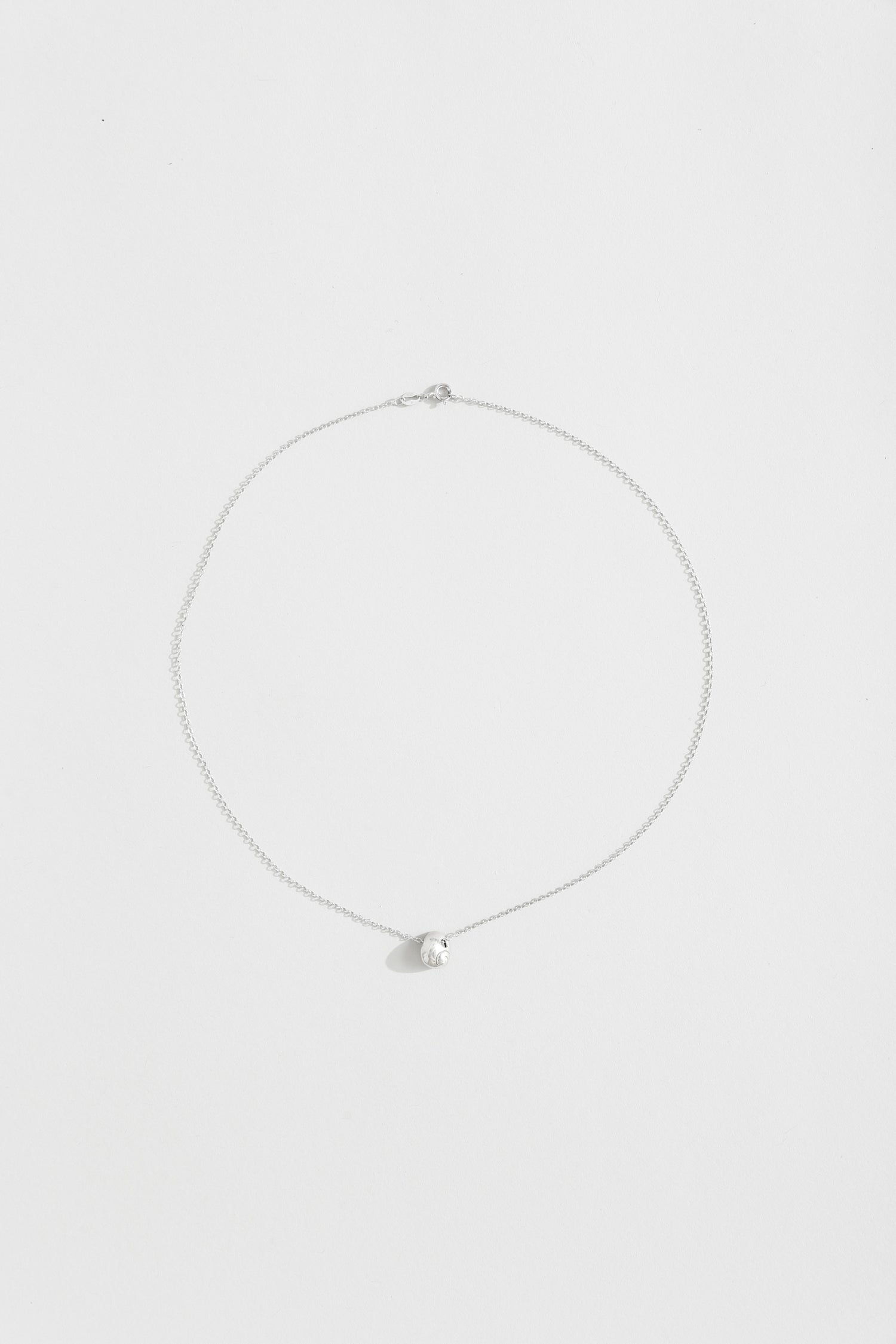 Petite Spiral Shell Necklace