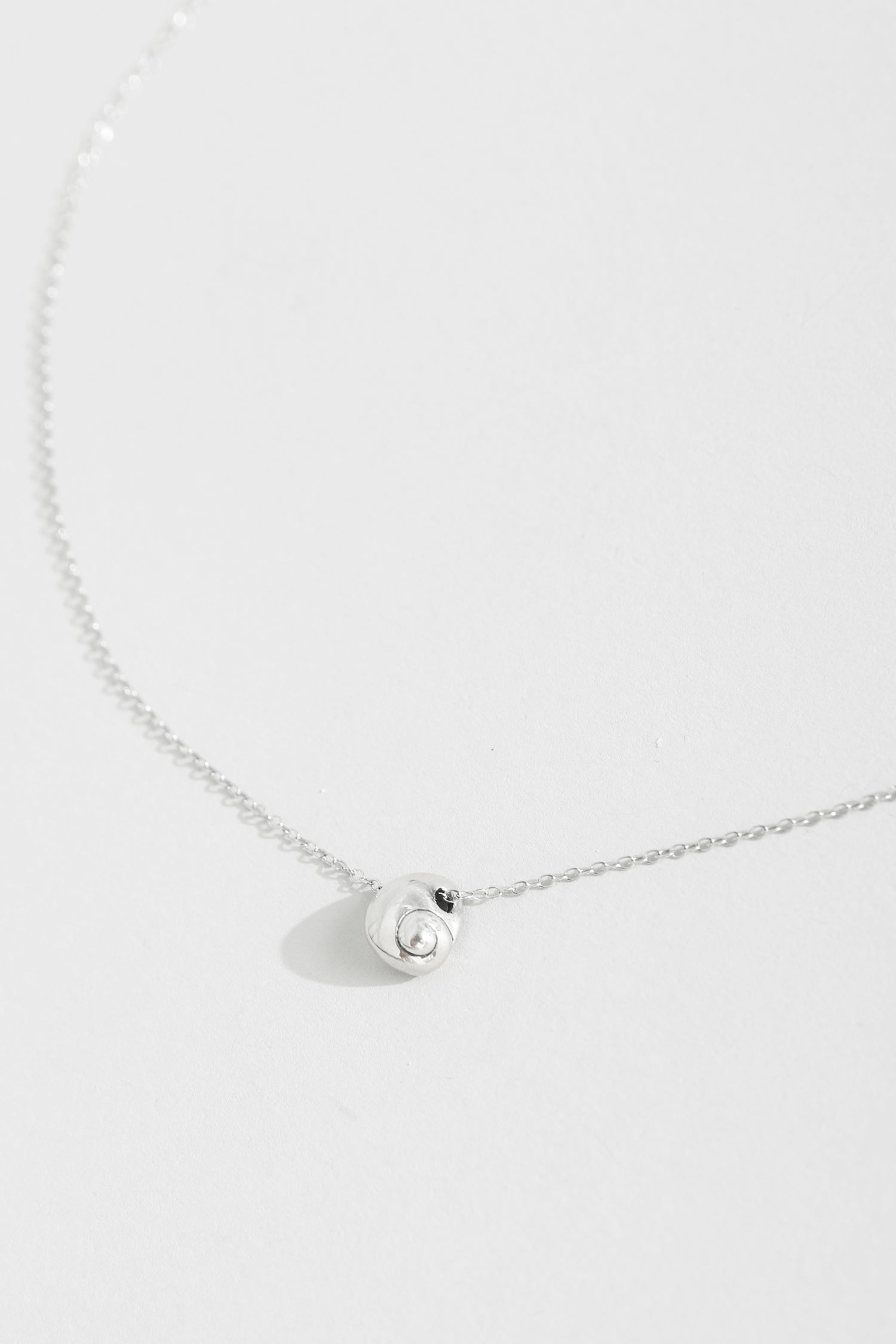 Petite Spiral Shell Necklace