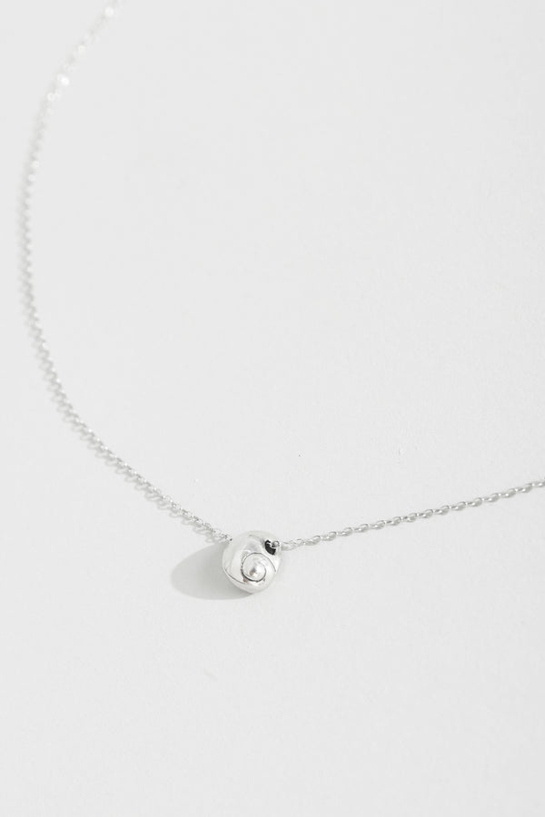 Petite Spiral Shell Necklace