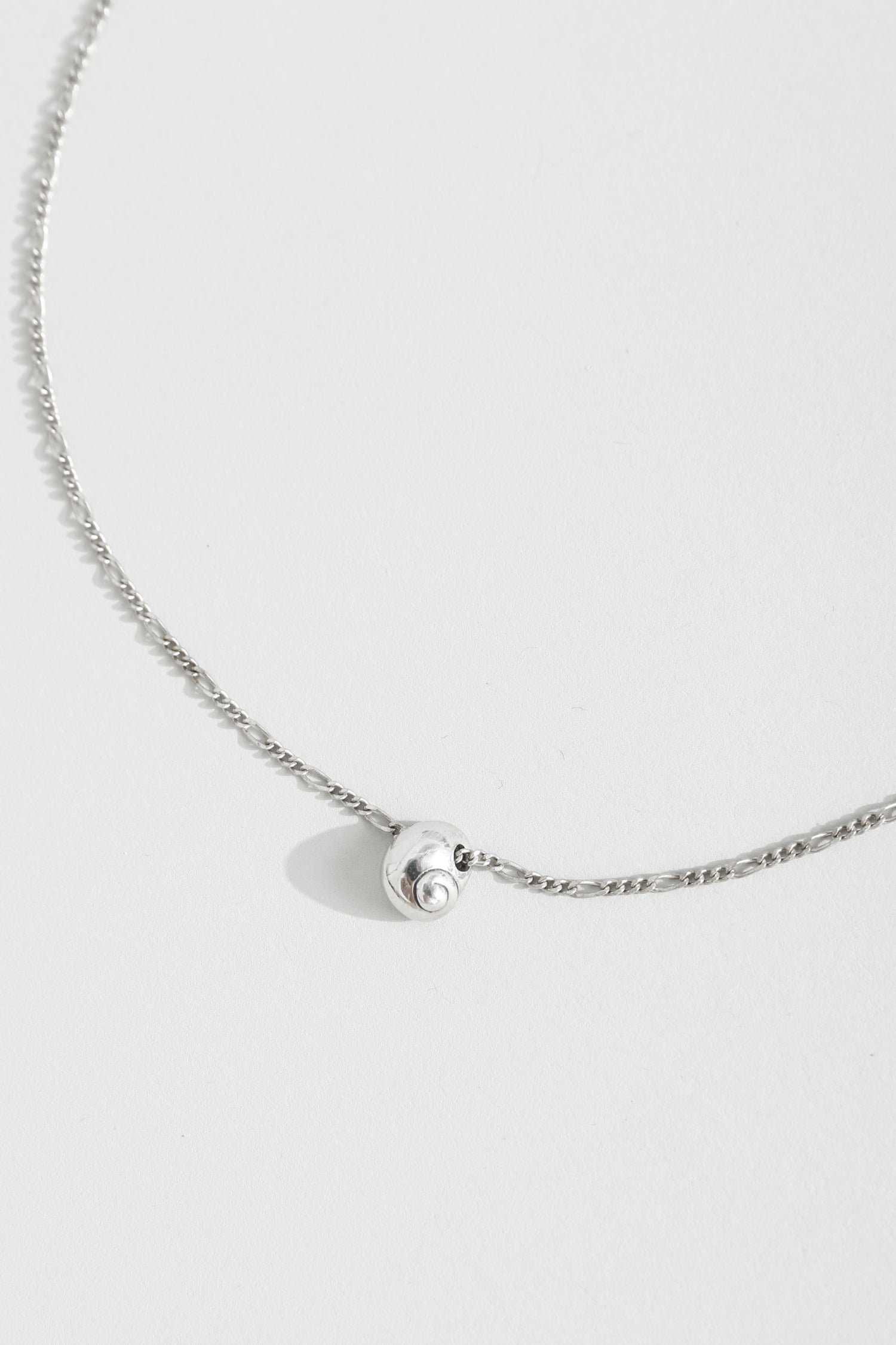 Petite Spiral Shell Necklace