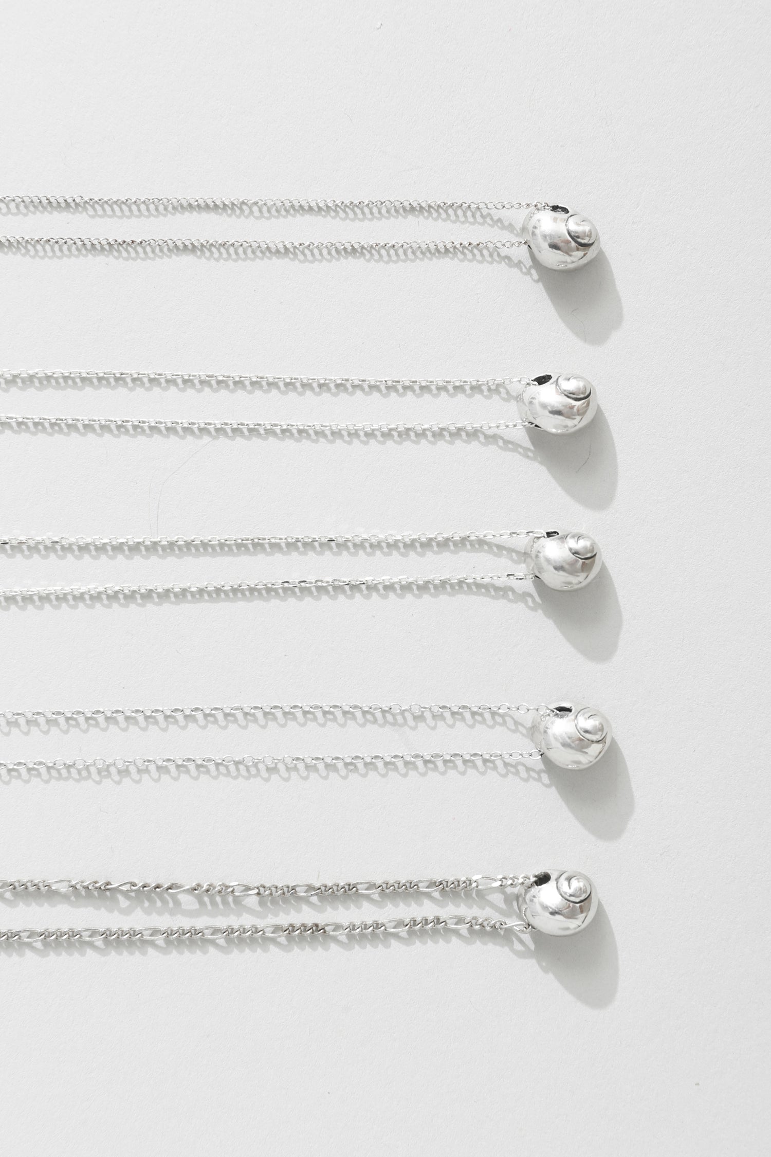 Petite Spiral Shell Necklace