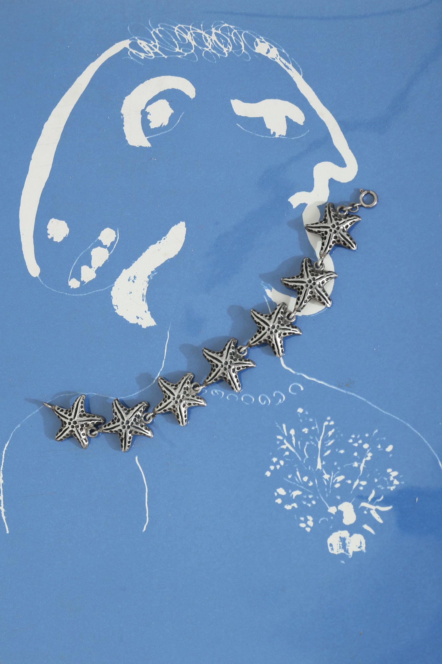 Sterling Starfish Bracelet