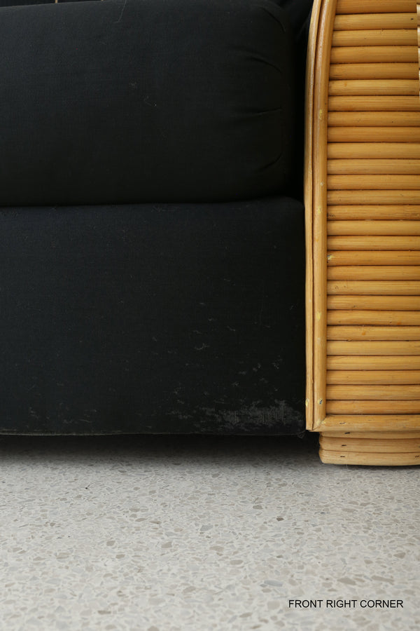 Pencil Reed Three Seat Sofa