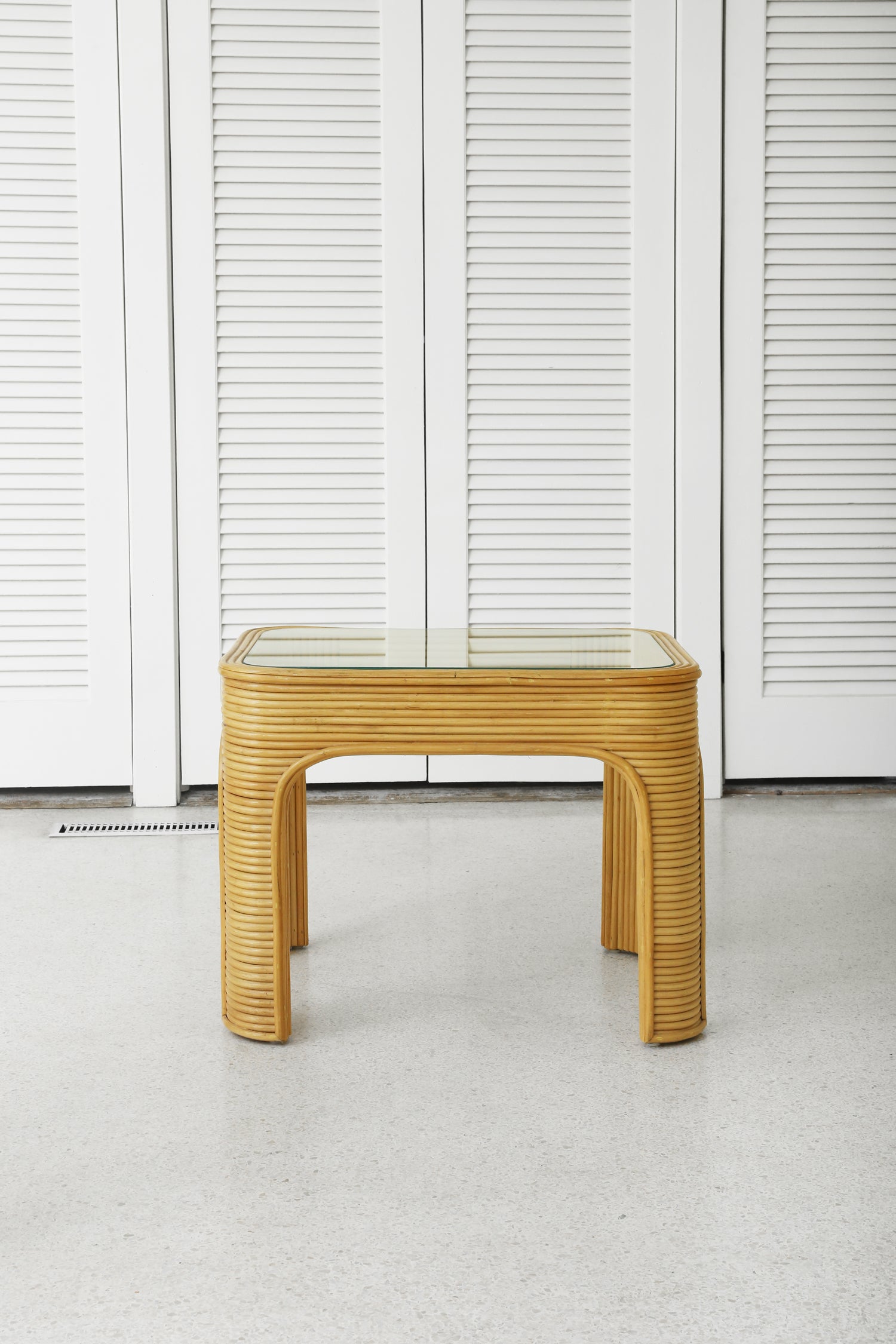 Pencil Reed Side Table