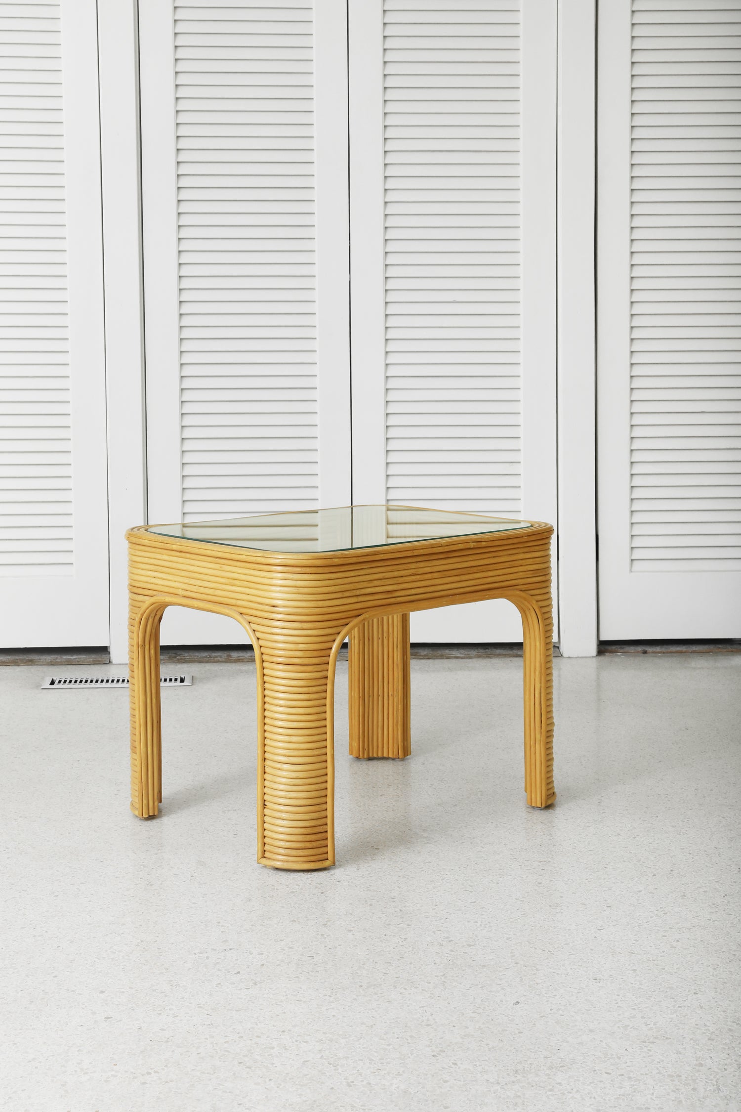 Pencil Reed Side Table