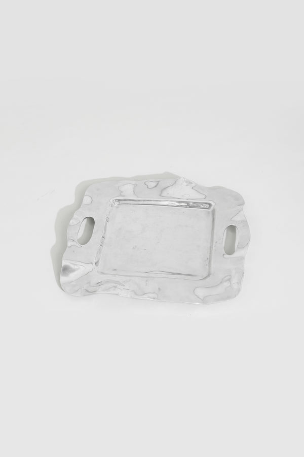 Organic Silver Tray