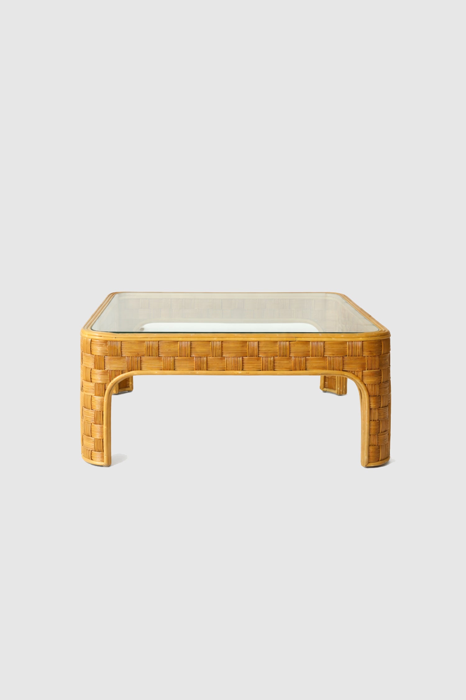 Woven Reed Coffee Table