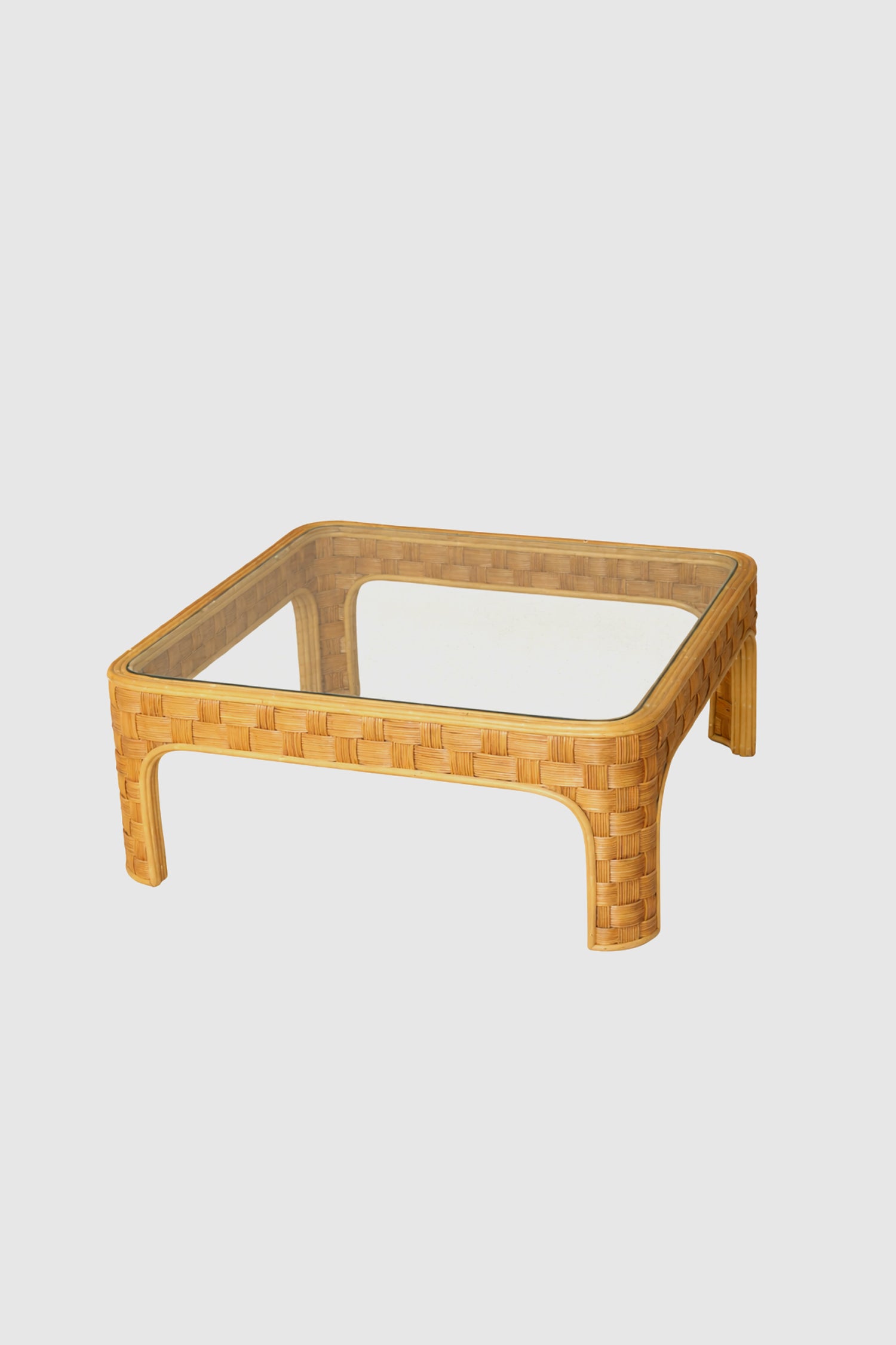 Woven Reed Coffee Table