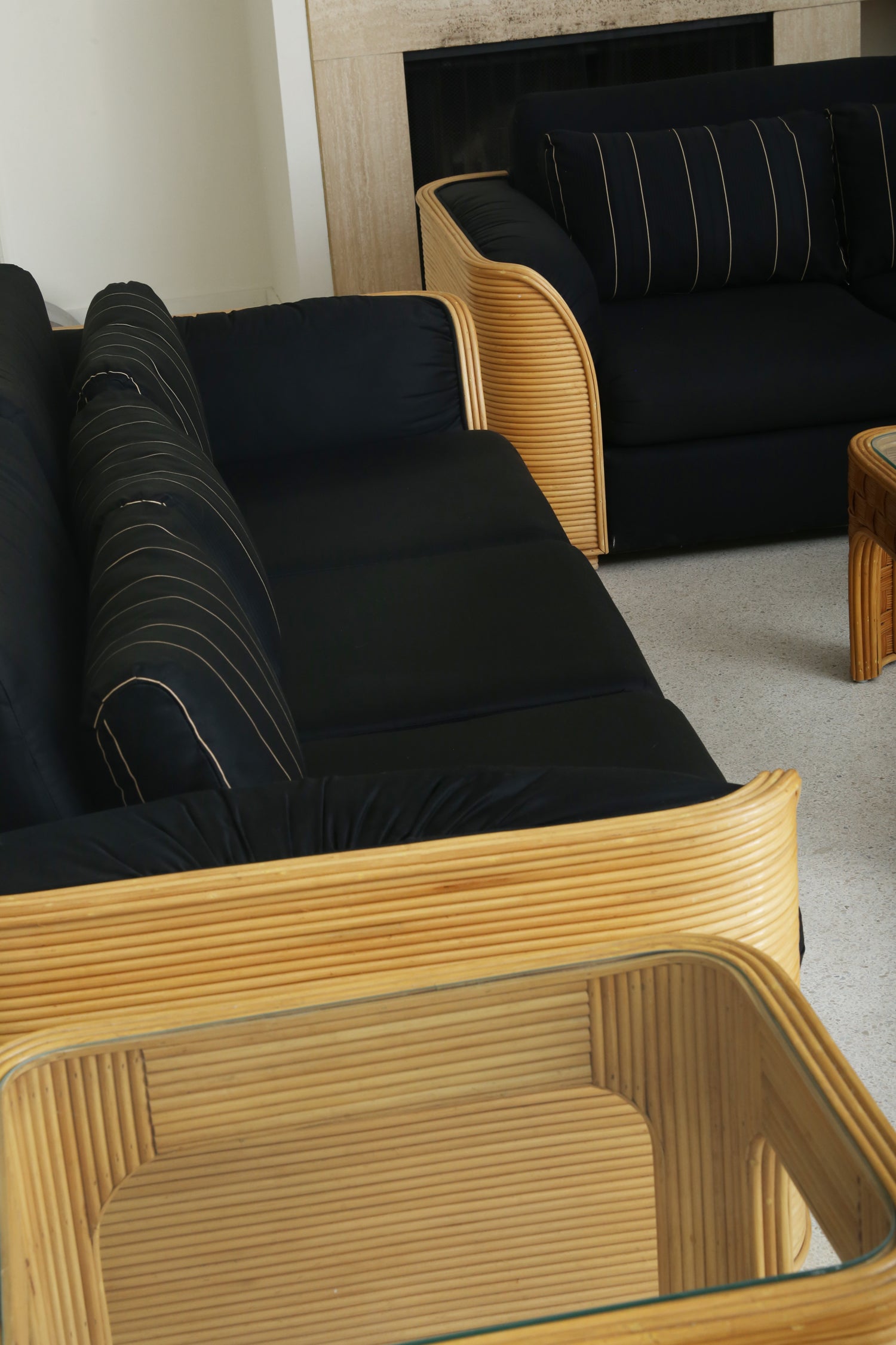 Pencil Reed Side Table