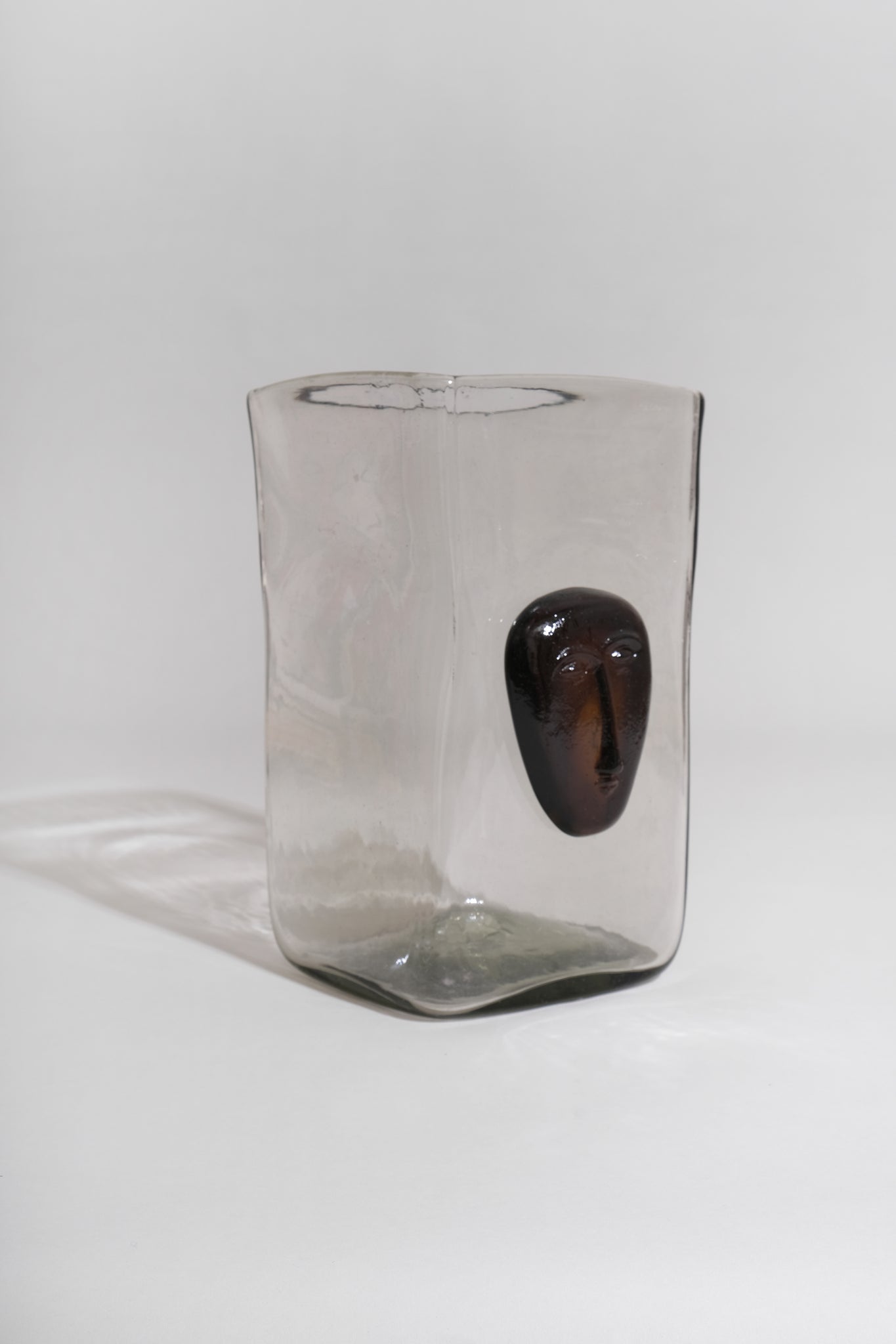 Face Glass Vase