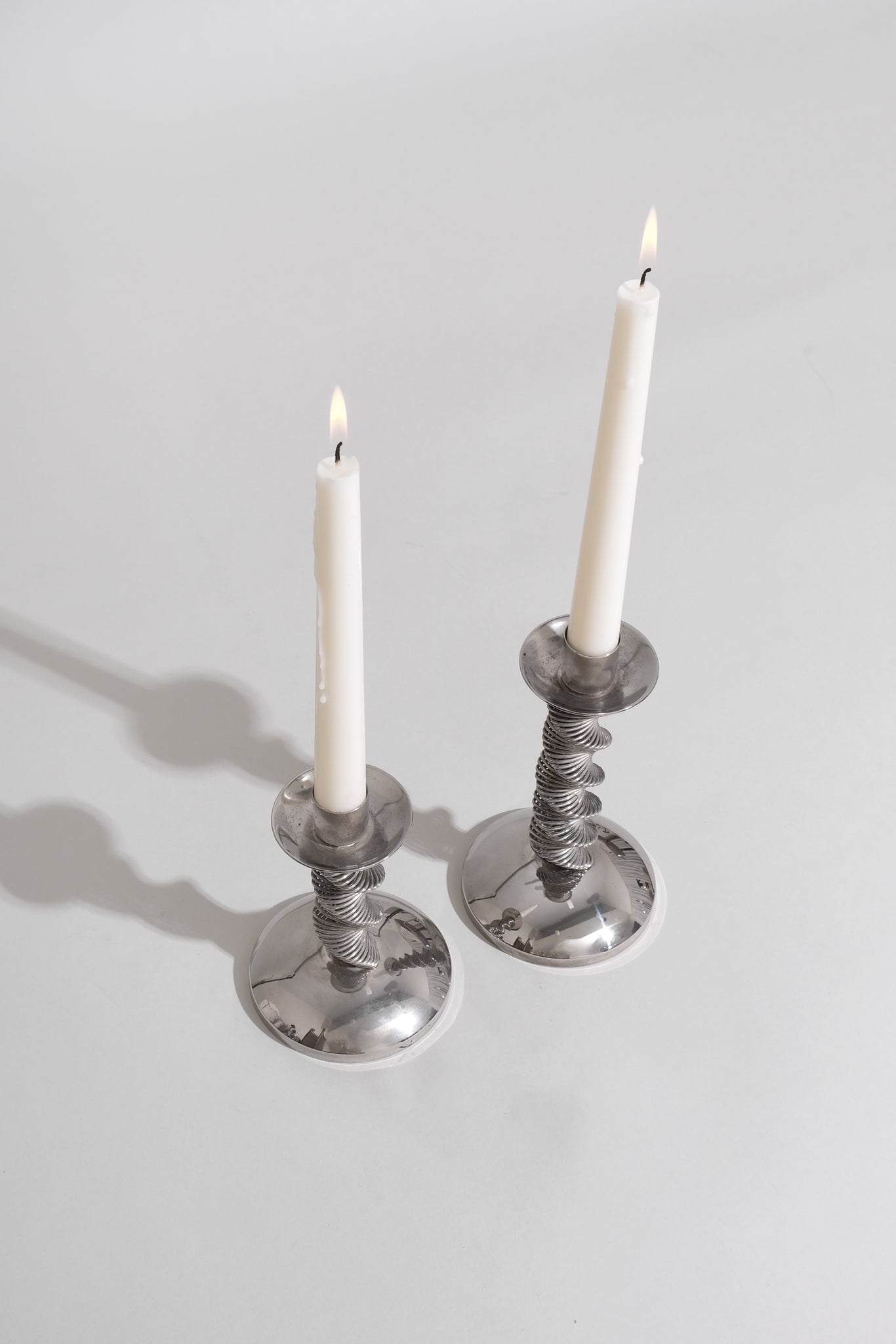 Spiral Candleholder Set