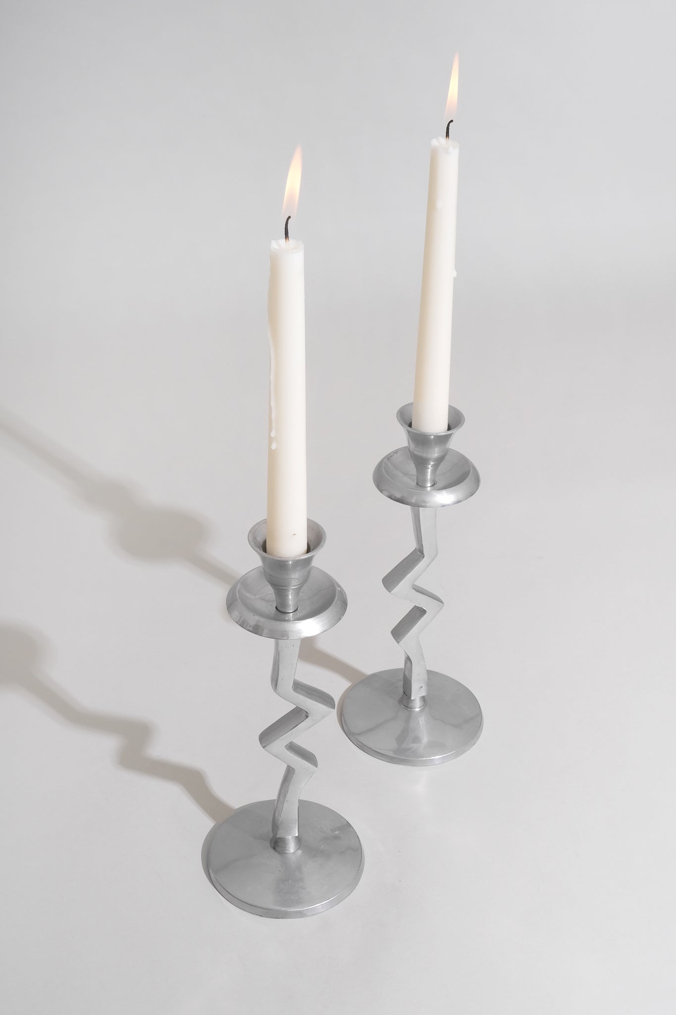 Zig Zag Candleholder Set