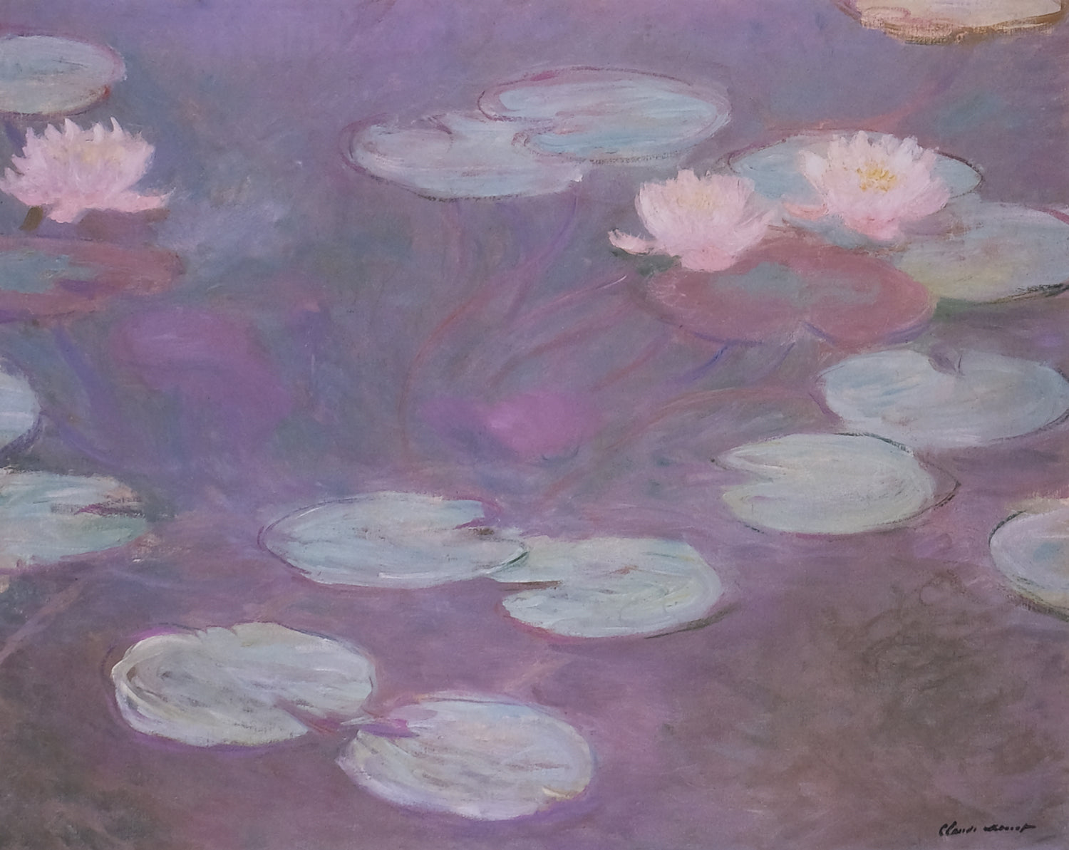 Monet Water Lilies Book